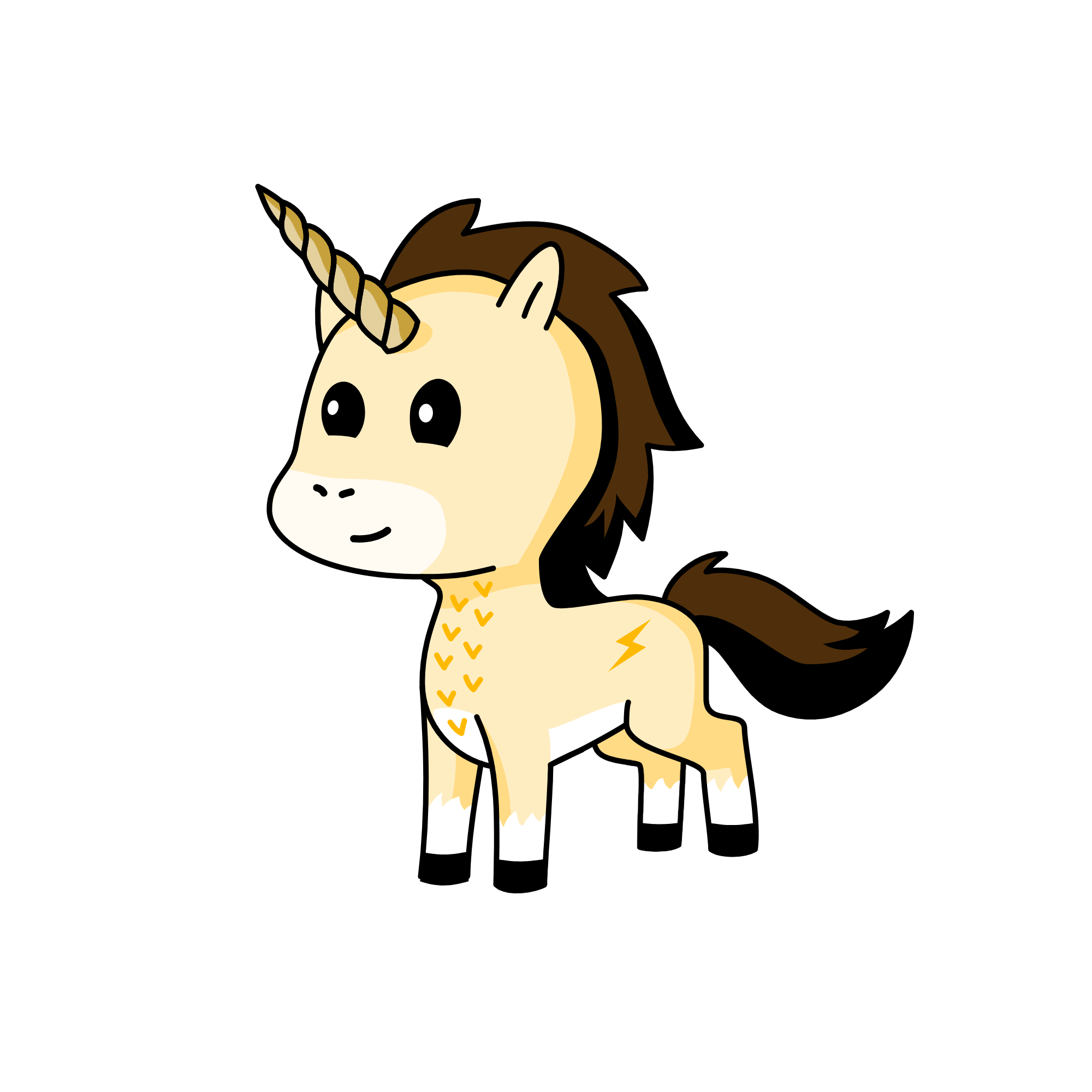 HARRY POTTER, the unicorn