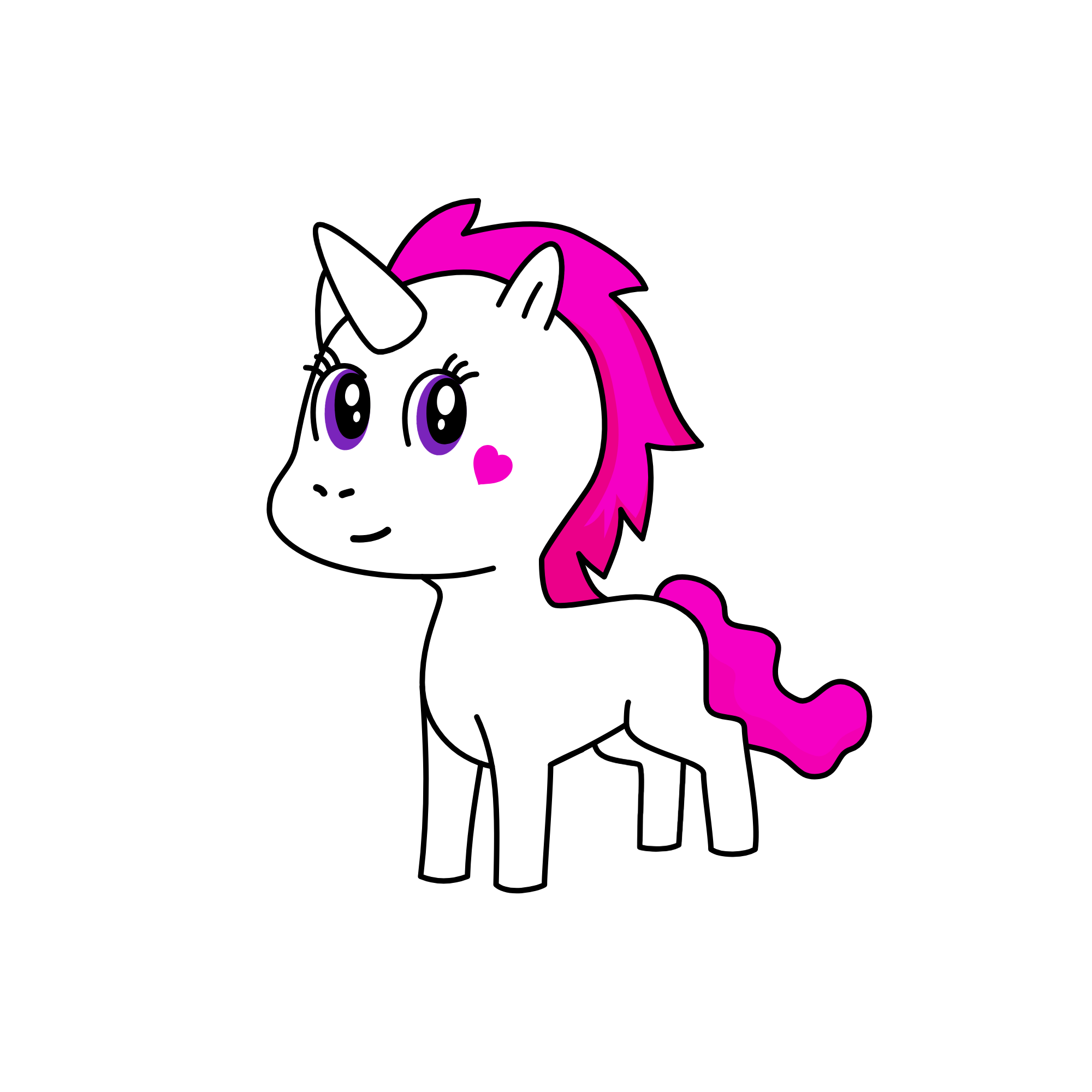 rainbow, the unicorn