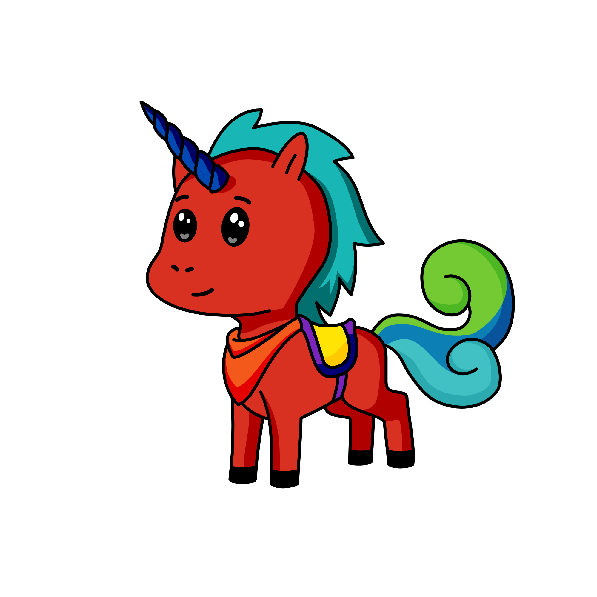 nocny jedenek, the unicorn