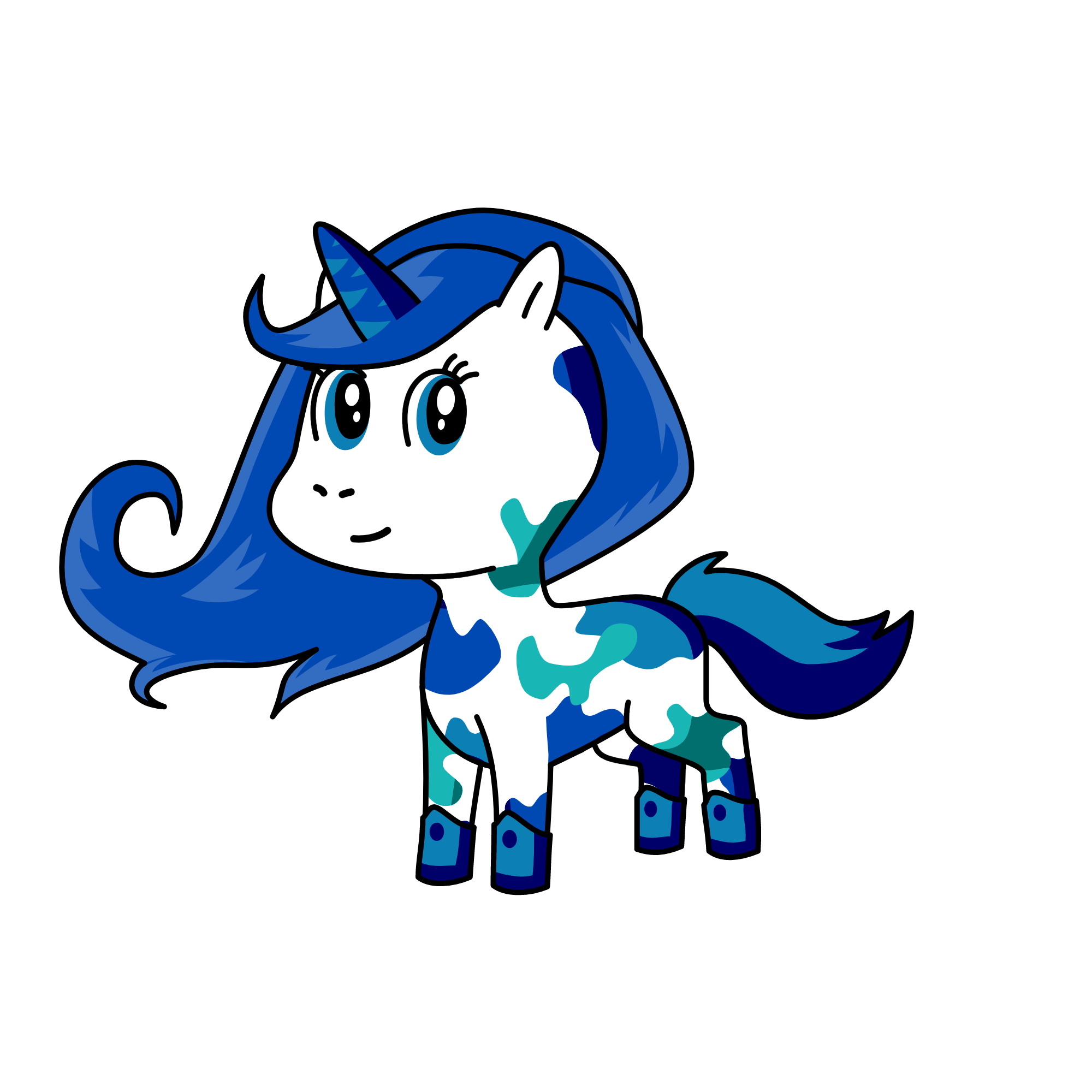 Ravenclaw, the unicorn