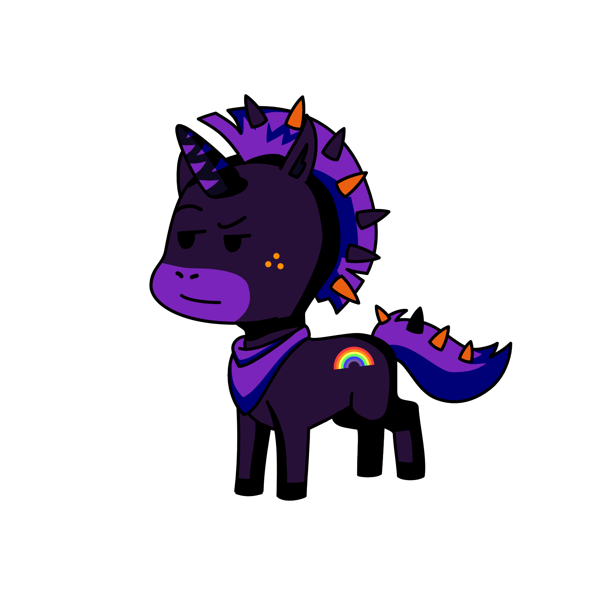 barf, the unicorn