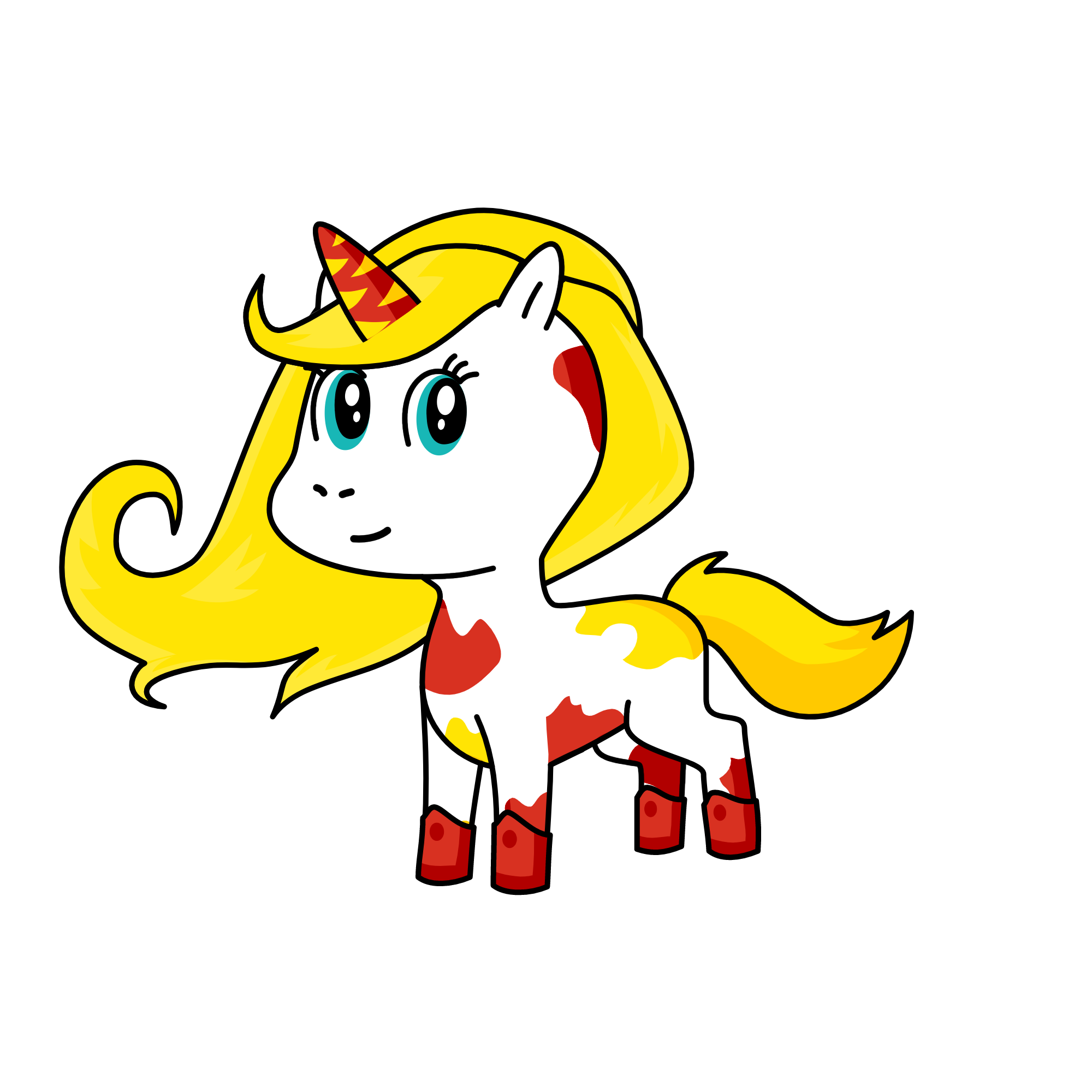 Hermione , the unicorn