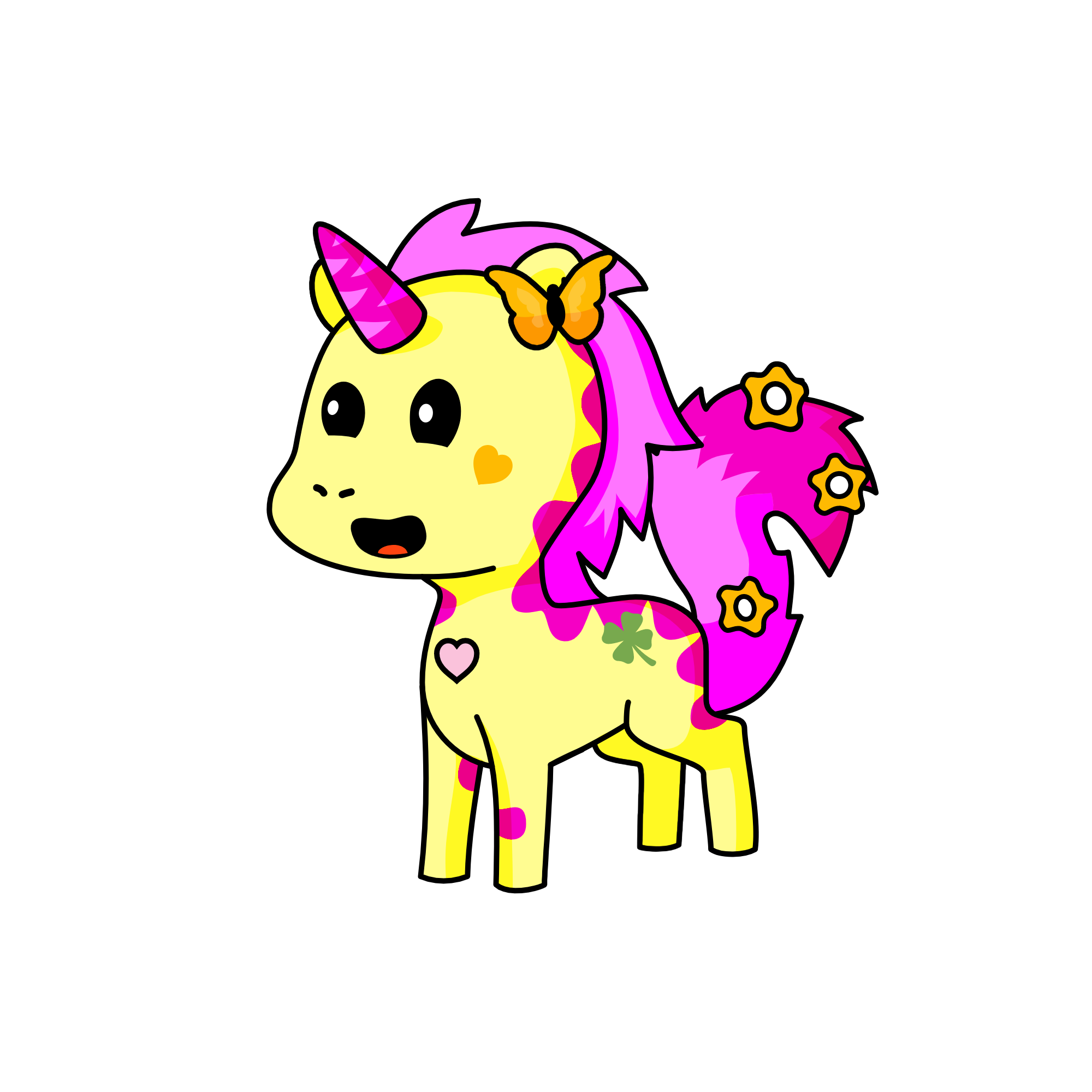 buttercup, the unicorn