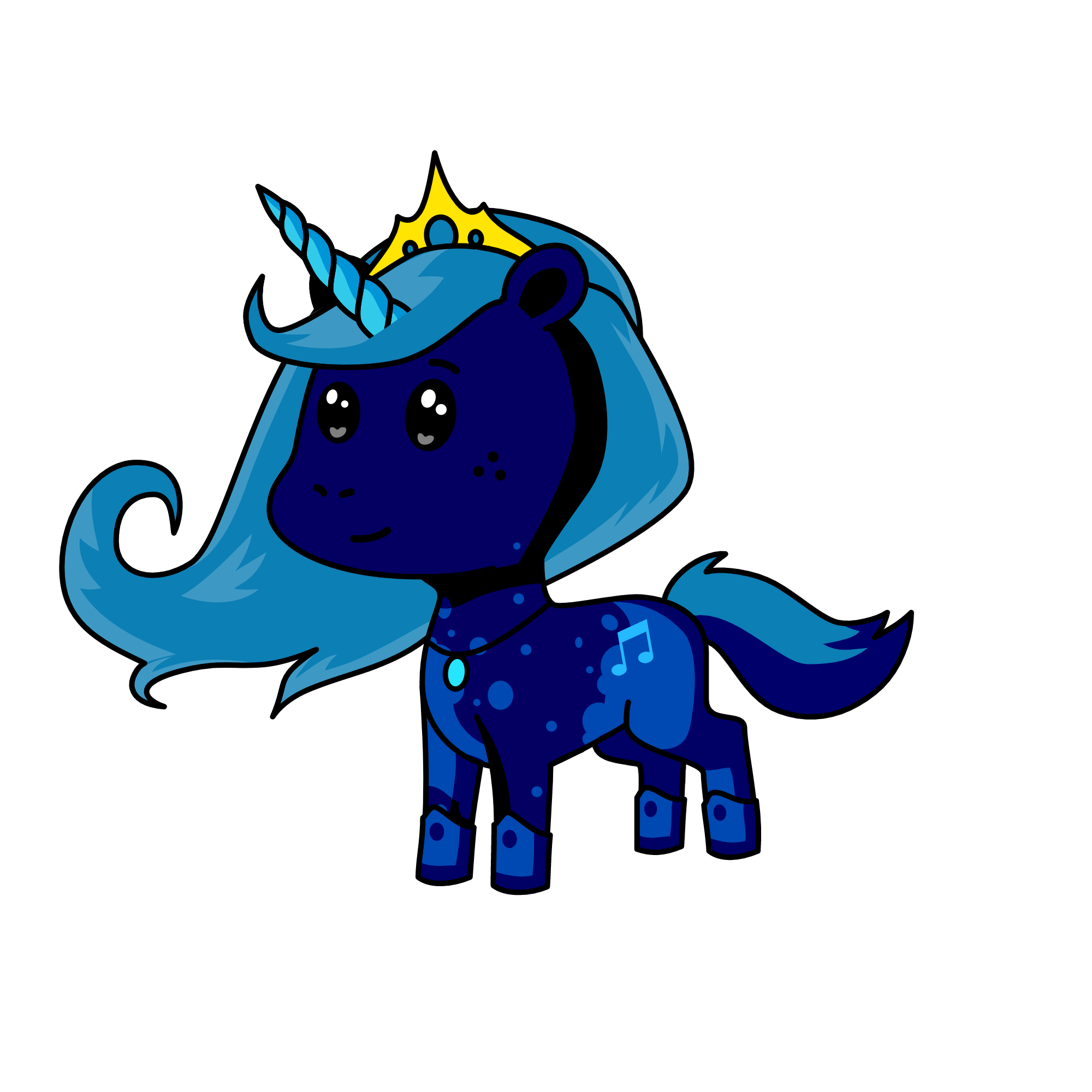 Celestia, the unicorn