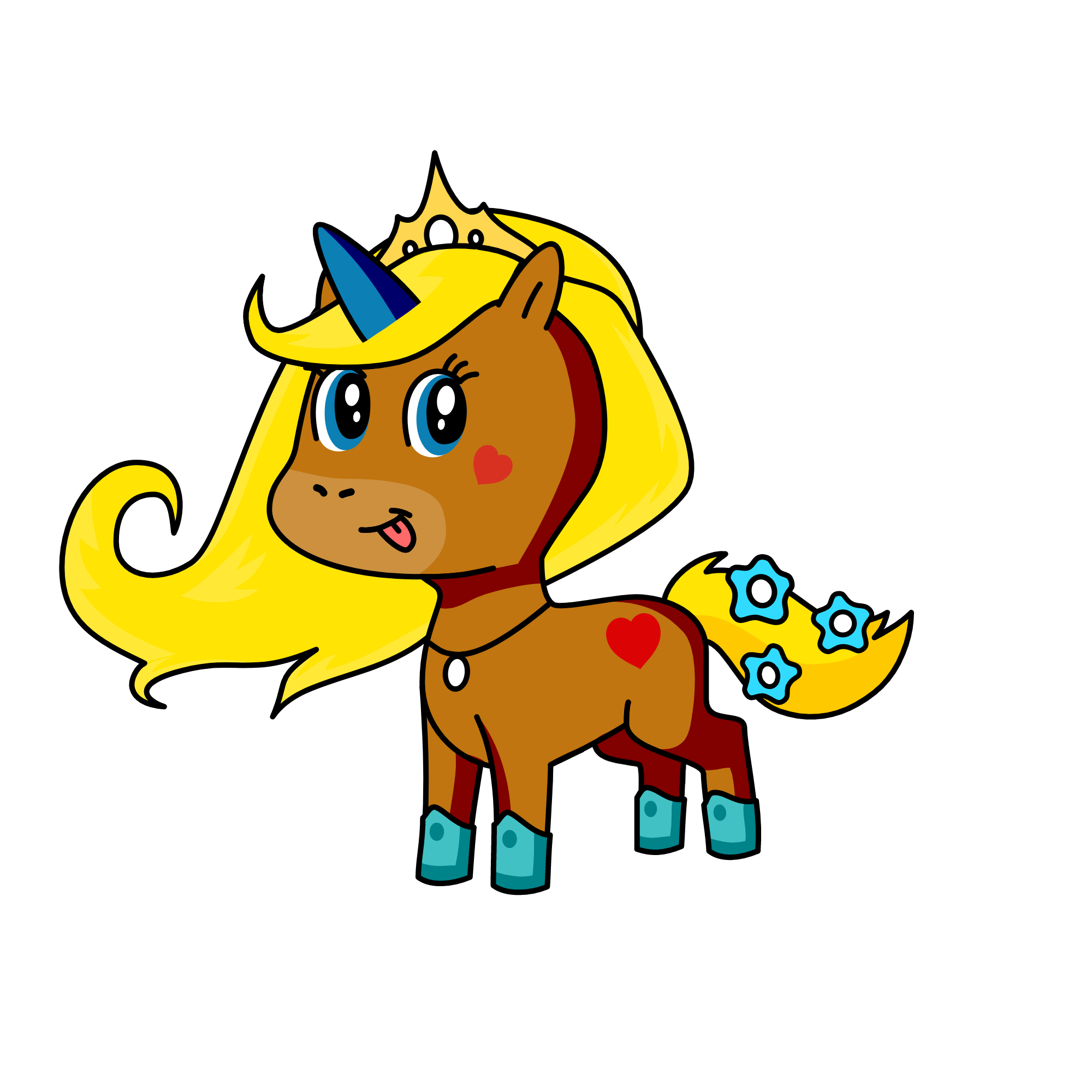 lovie dovie , the unicorn