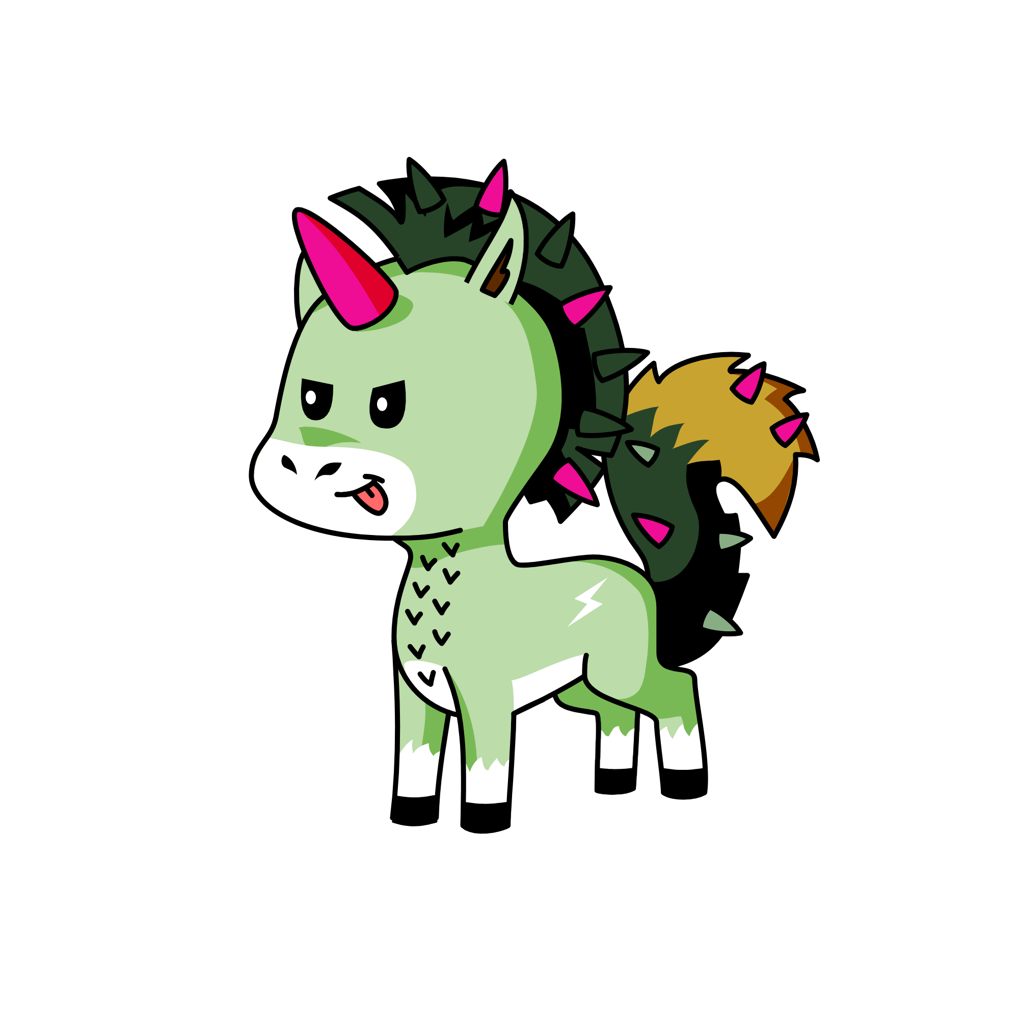 basher, the unicorn