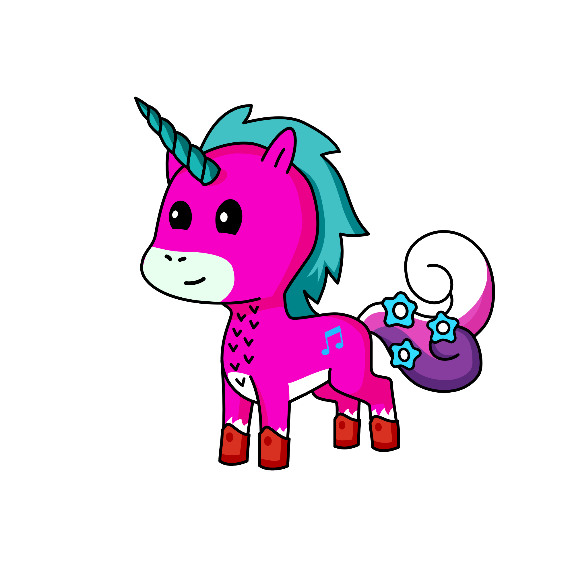 Mr. plow, the unicorn