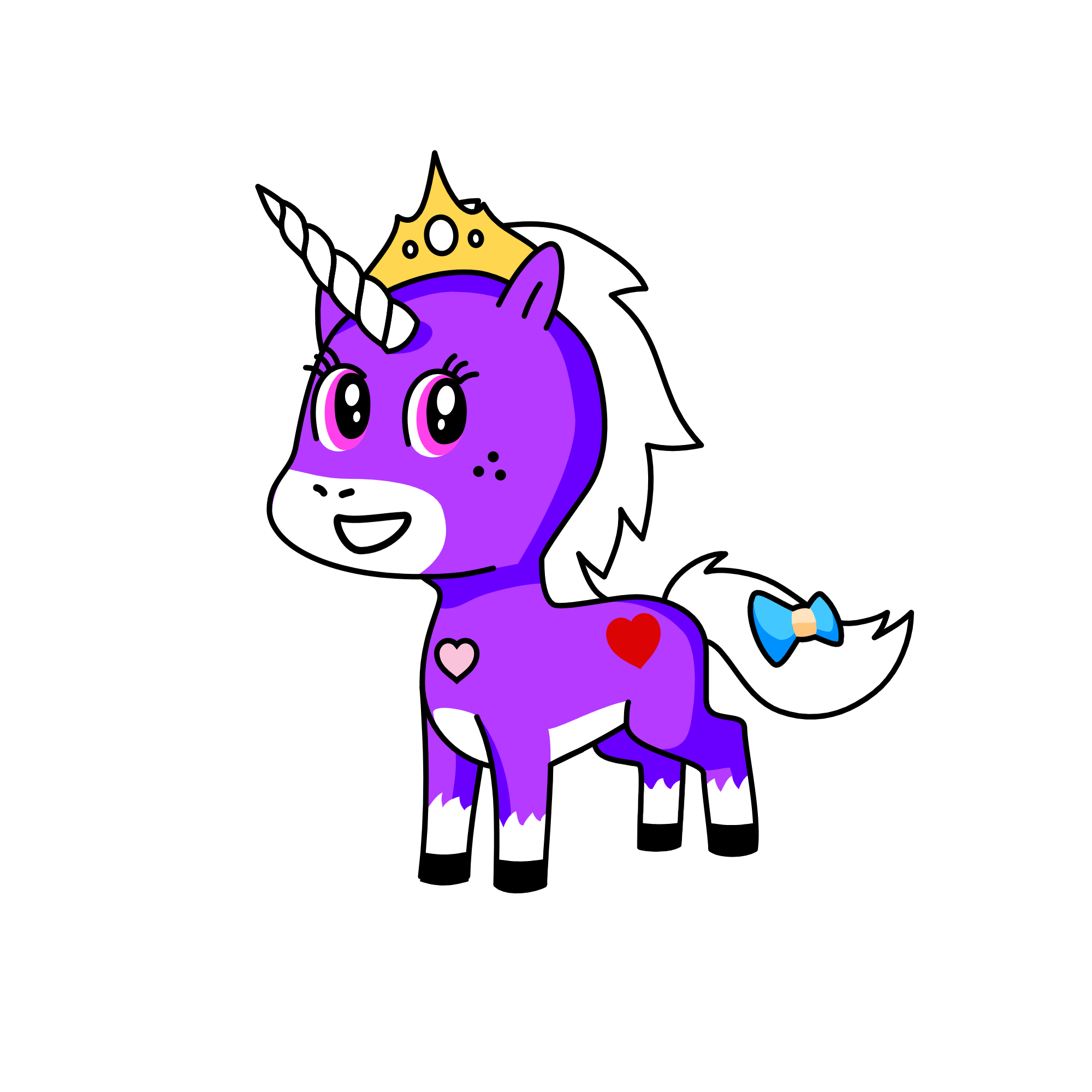 rainbow, the unicorn