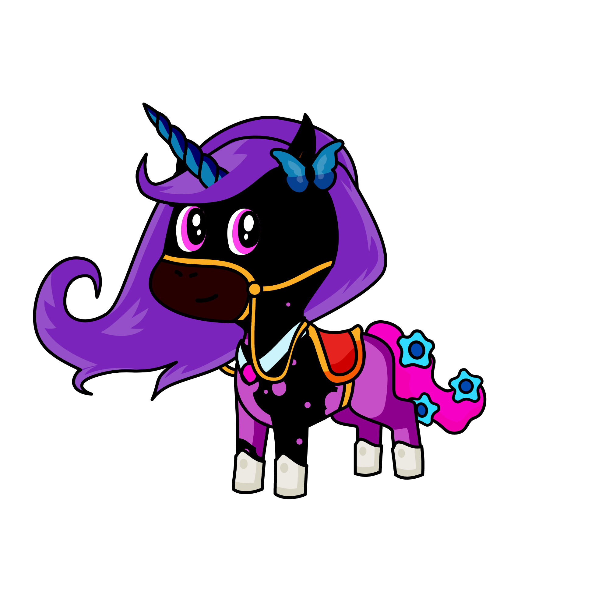 arcoiris oscuro, the unicorn