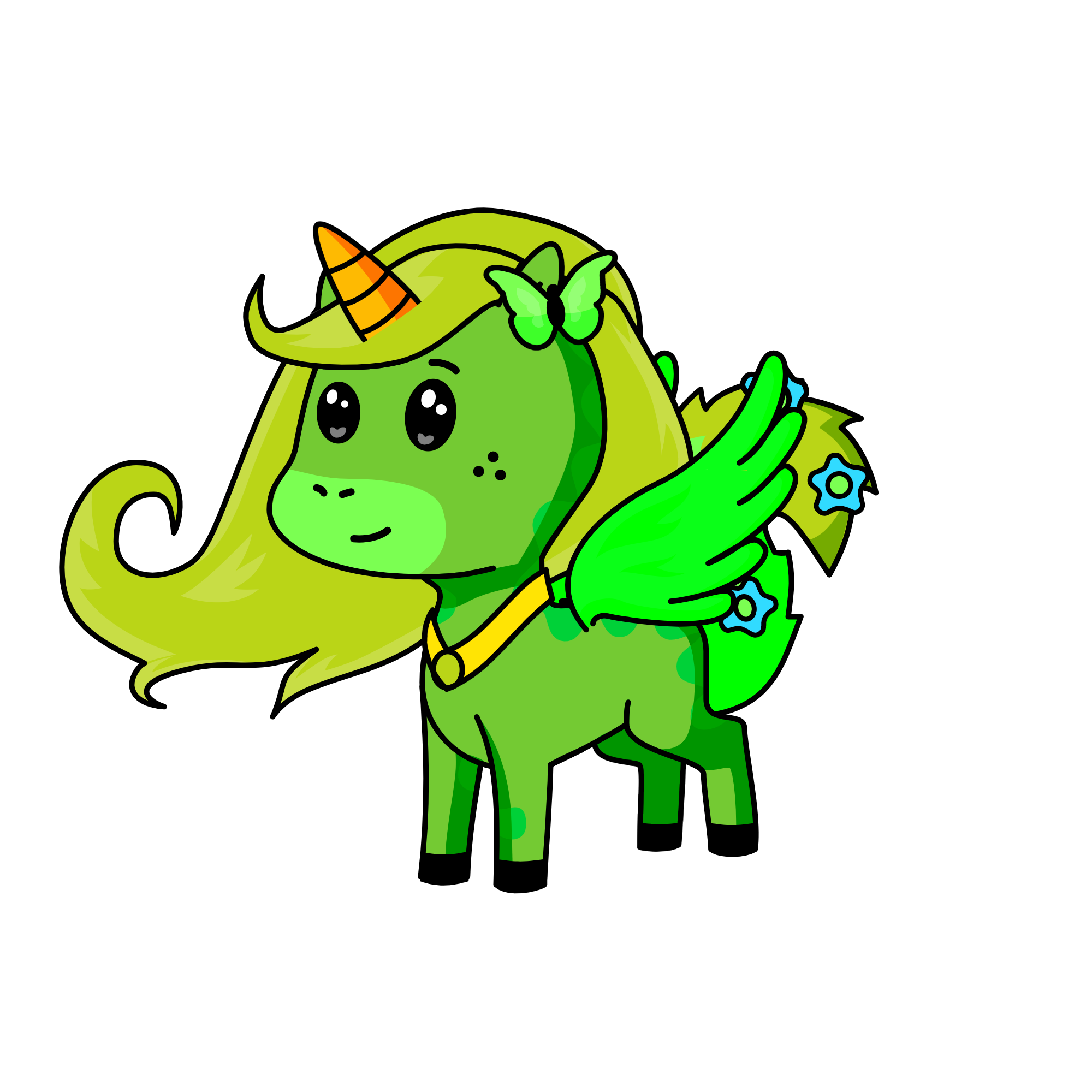 Violeta, the unicorn