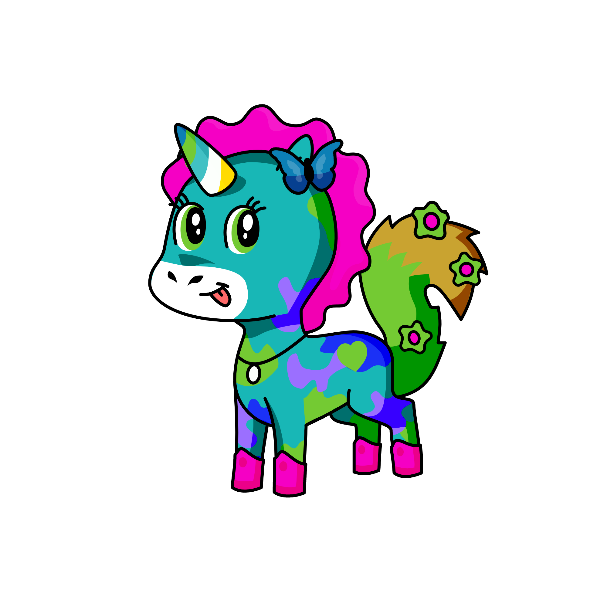 nev, the unicorn