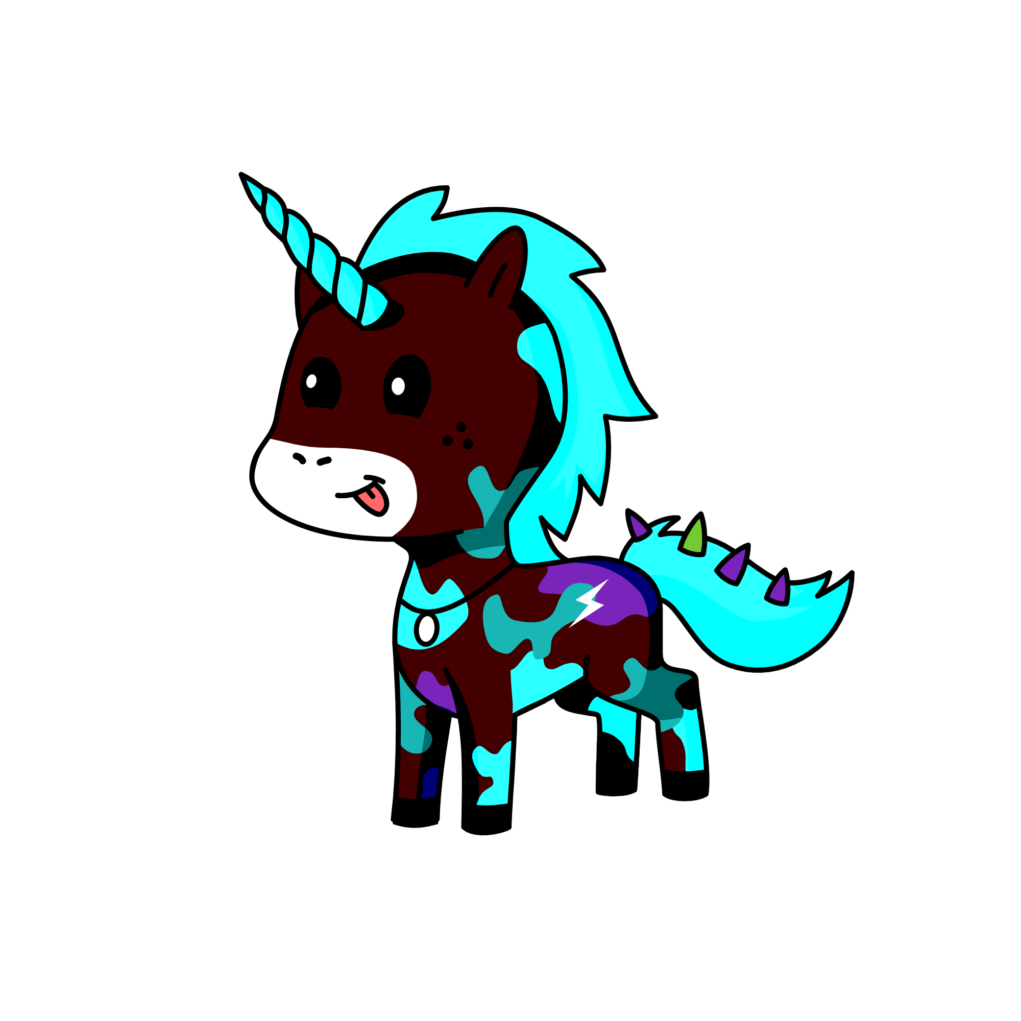 poop, the unicorn