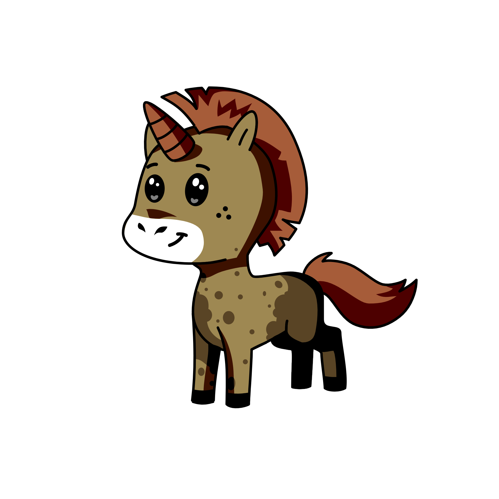 clay, the unicorn