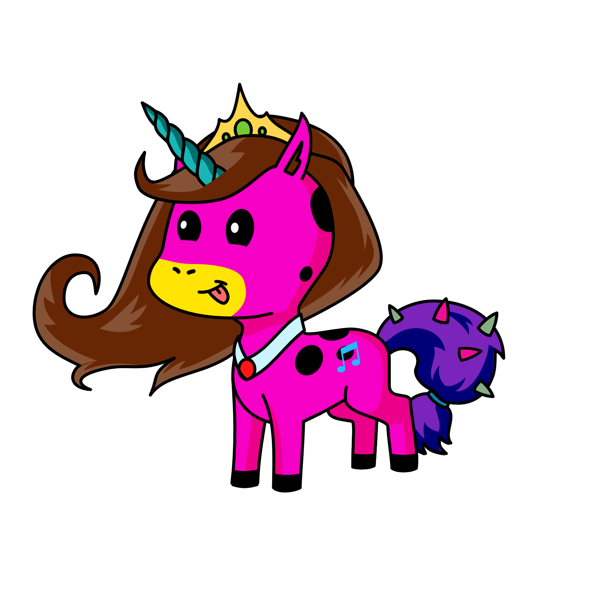 Emily, the unicorn