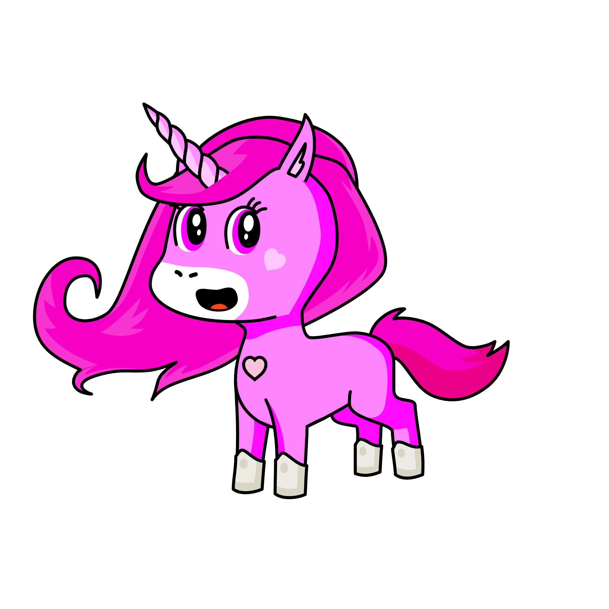 Pinkie Pie, the unicorn