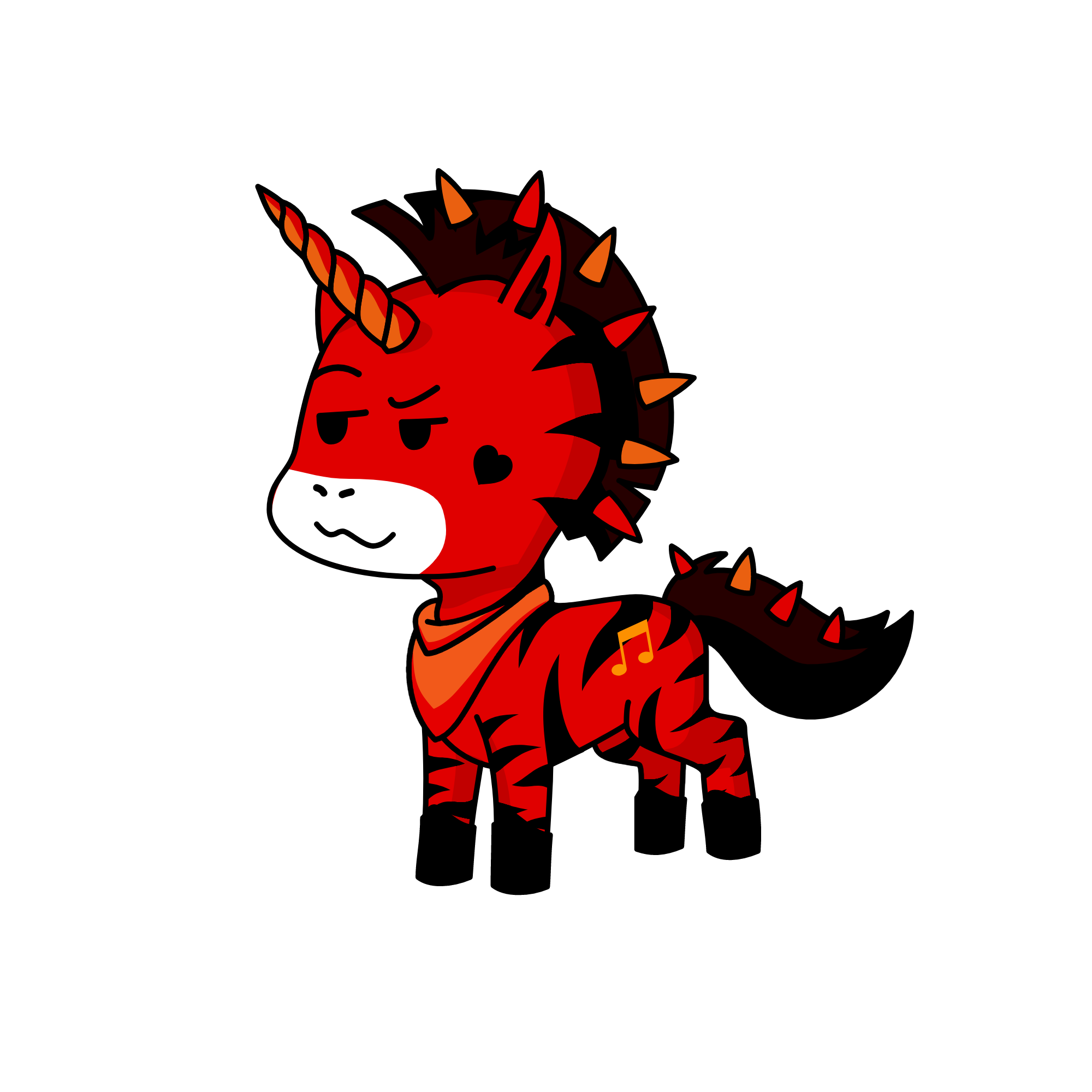 REX. JR, the unicorn