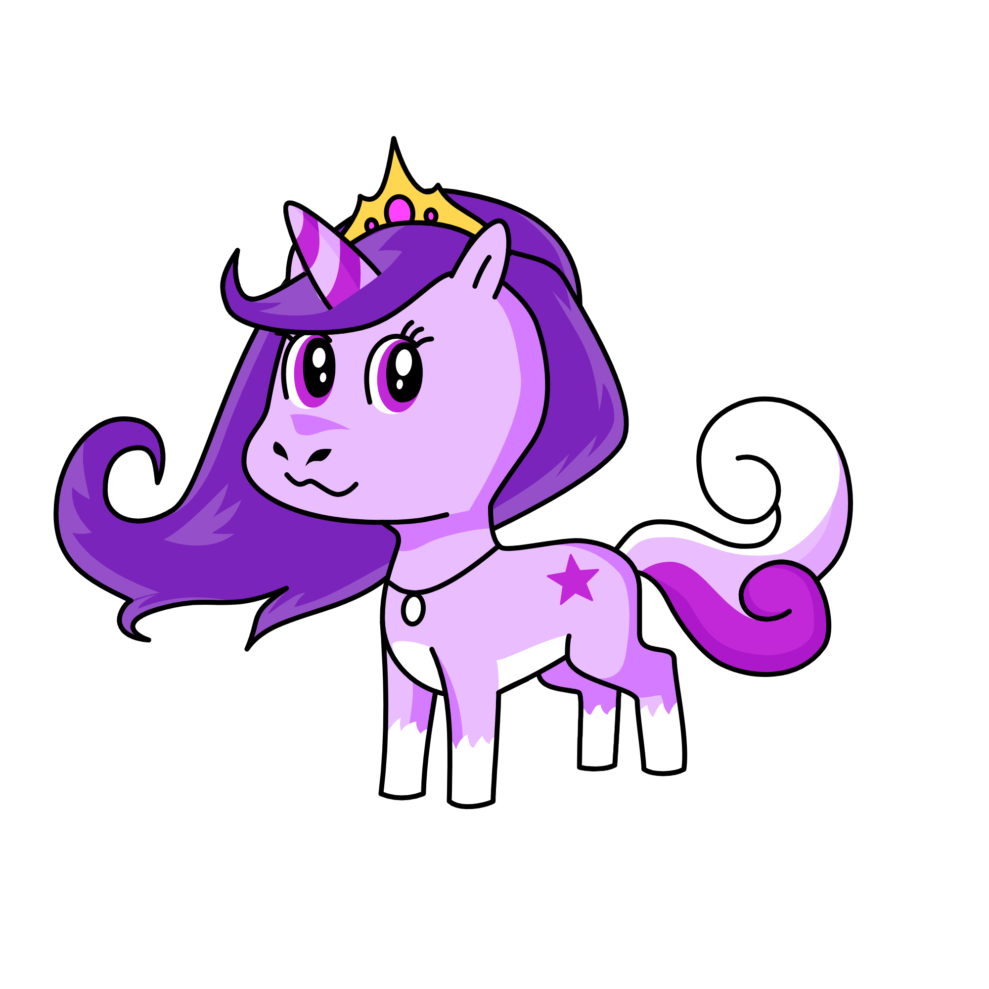 Twilight, the unicorn