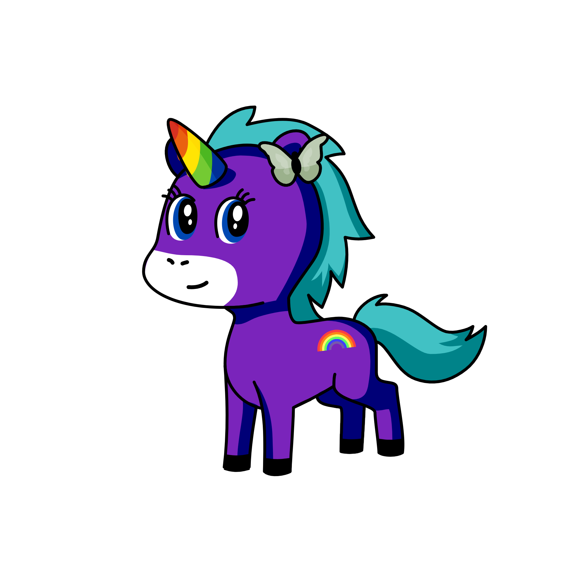 socks, the unicorn