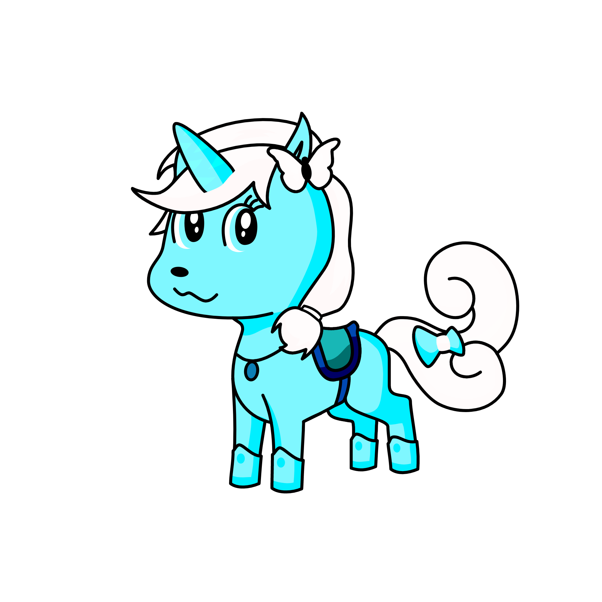 winterfairy, the unicorn