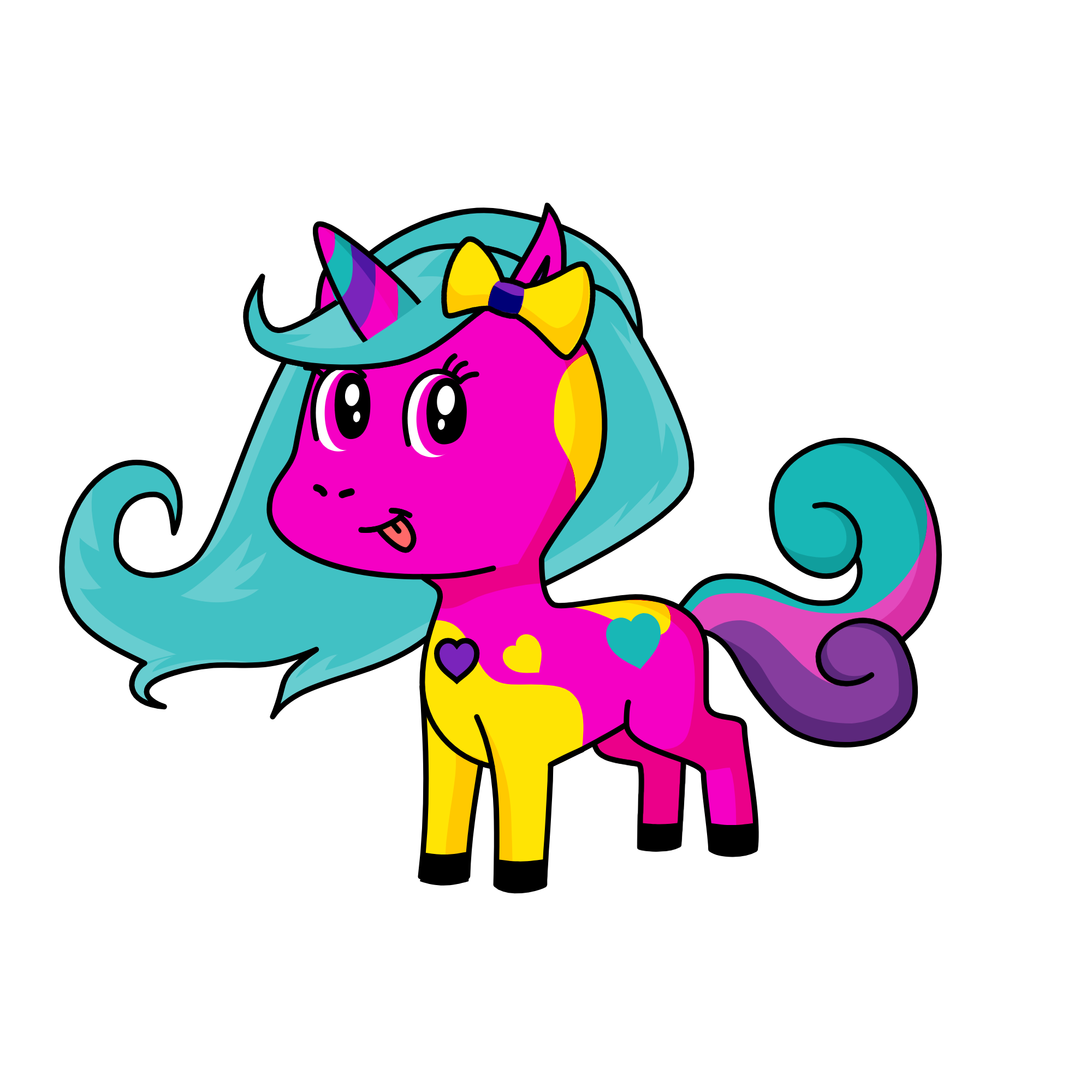 Rose, the unicorn