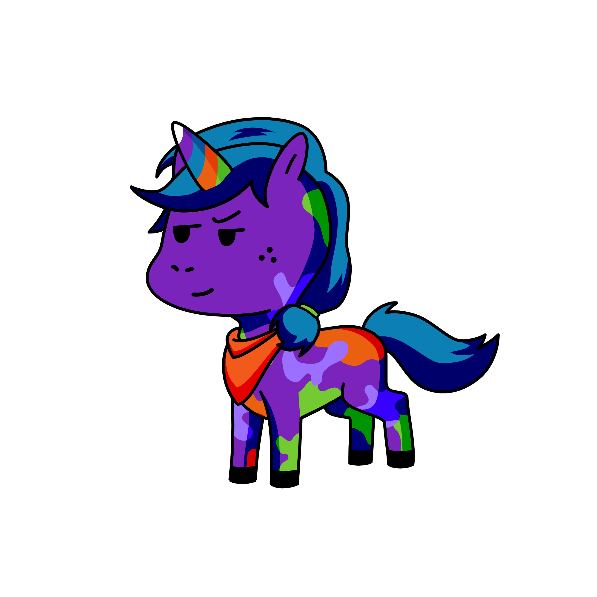 Corinnicorn, the unicorn