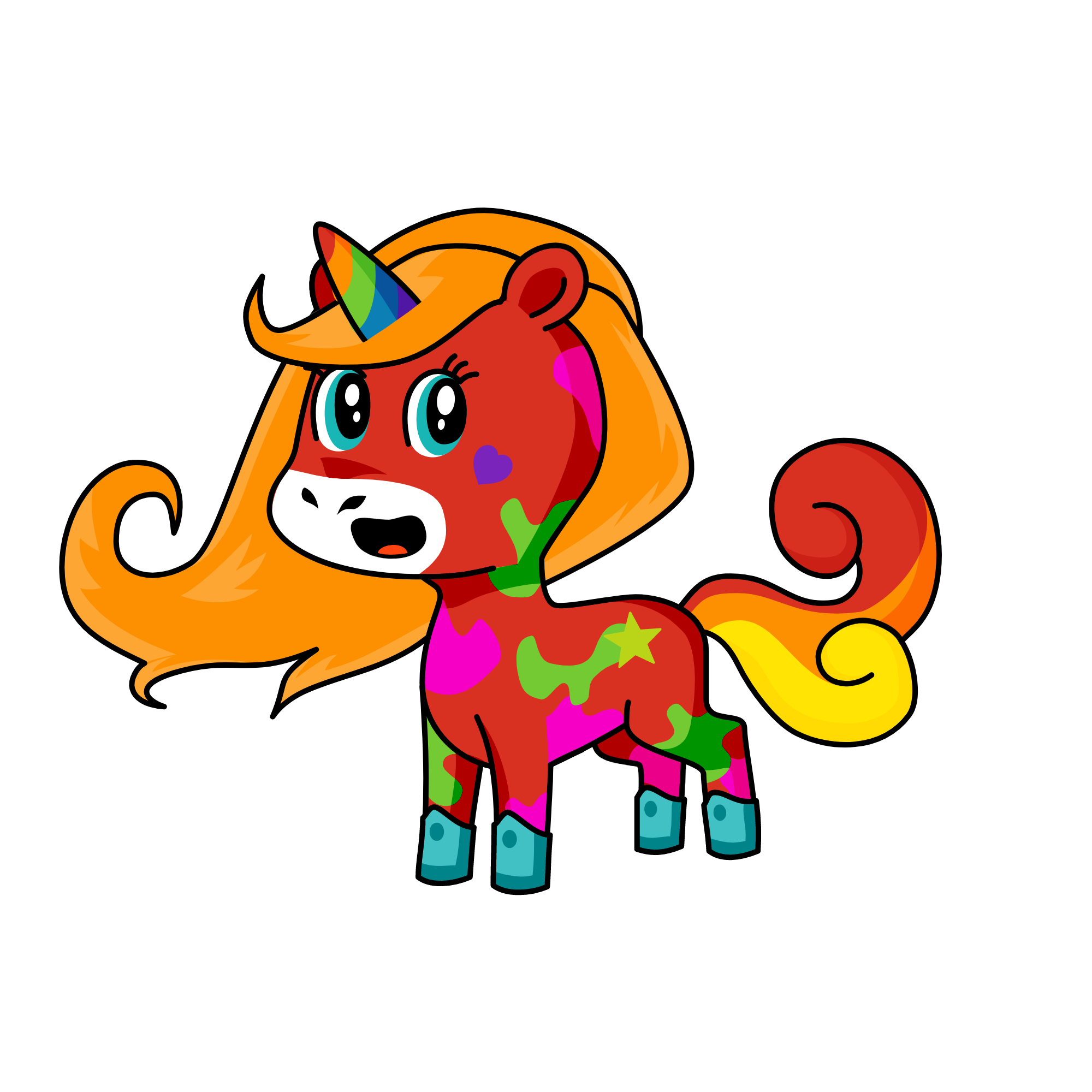 ranbowwwwwwwwwwww, the unicorn