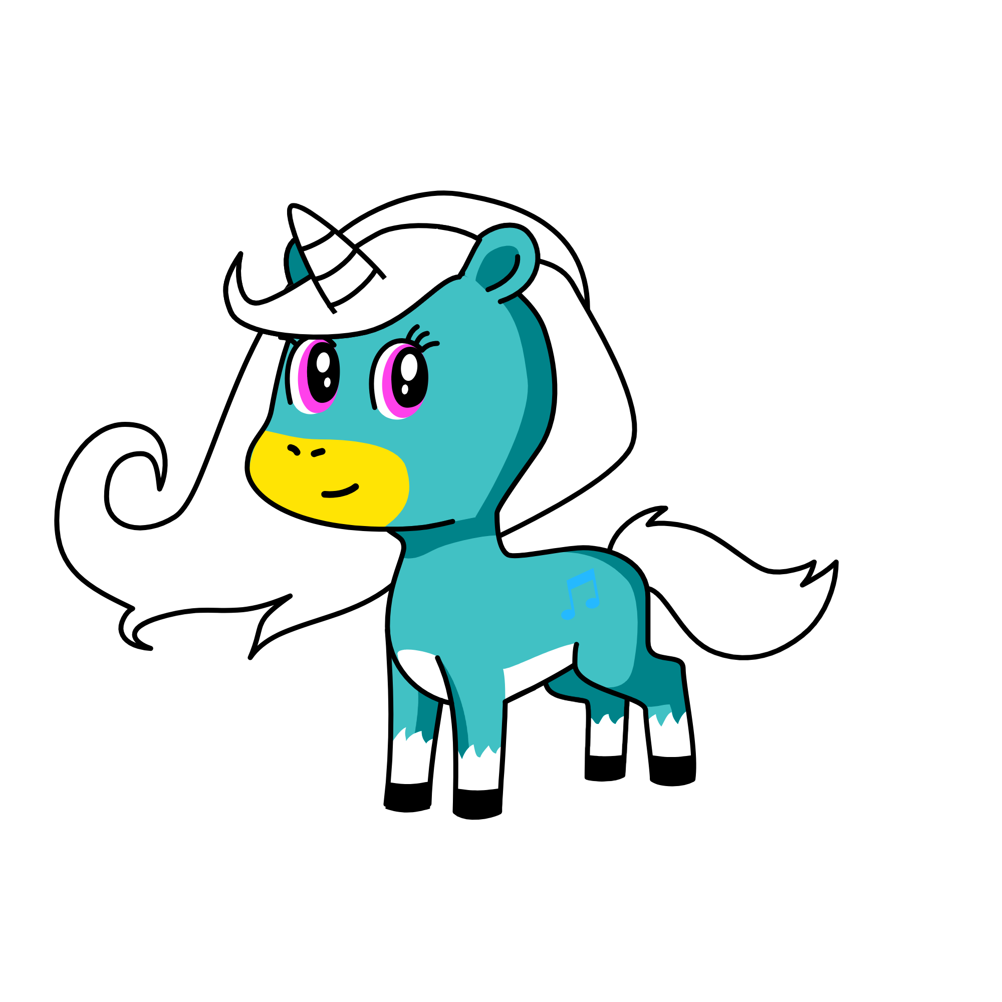 nighthorn, the unicorn