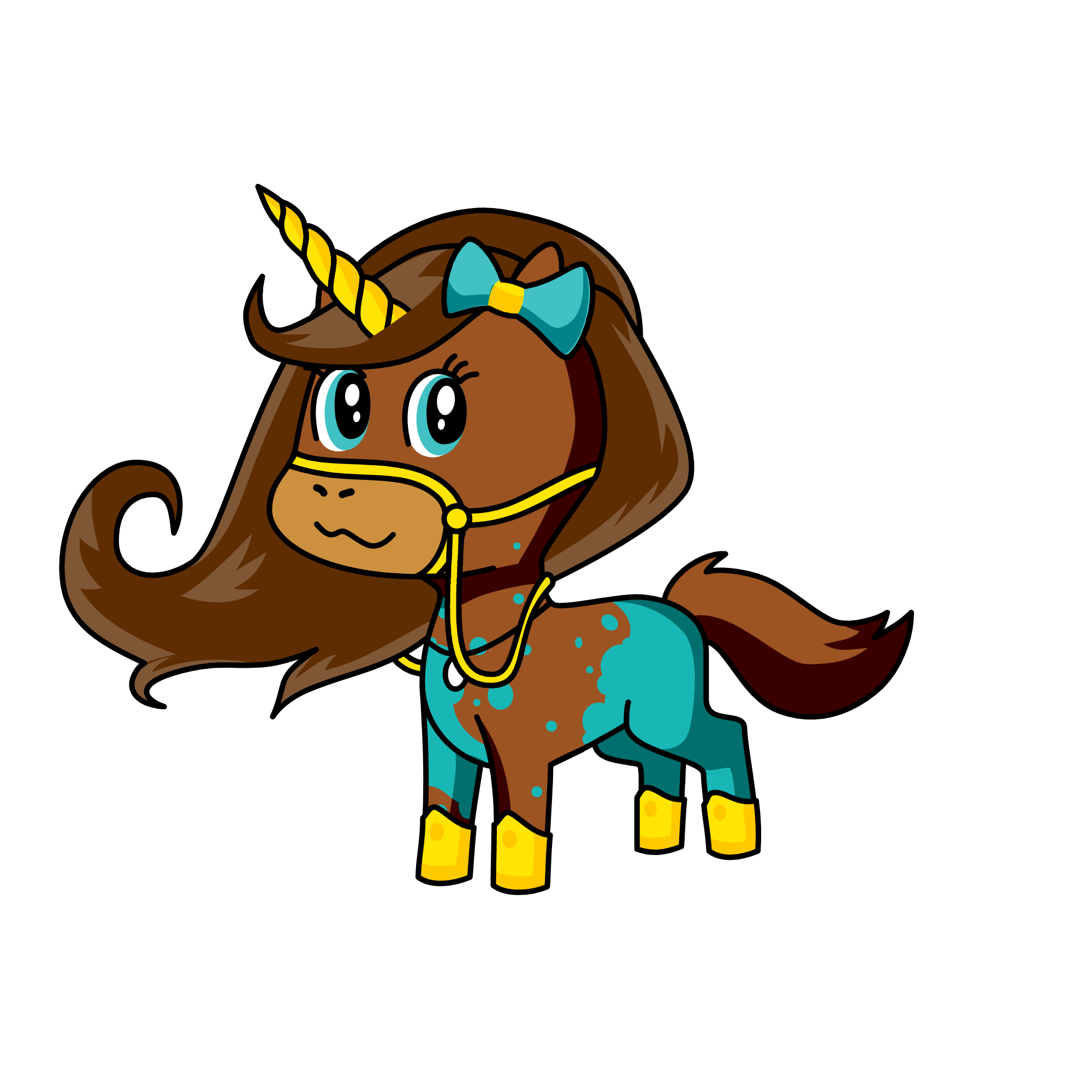 night sky, the unicorn