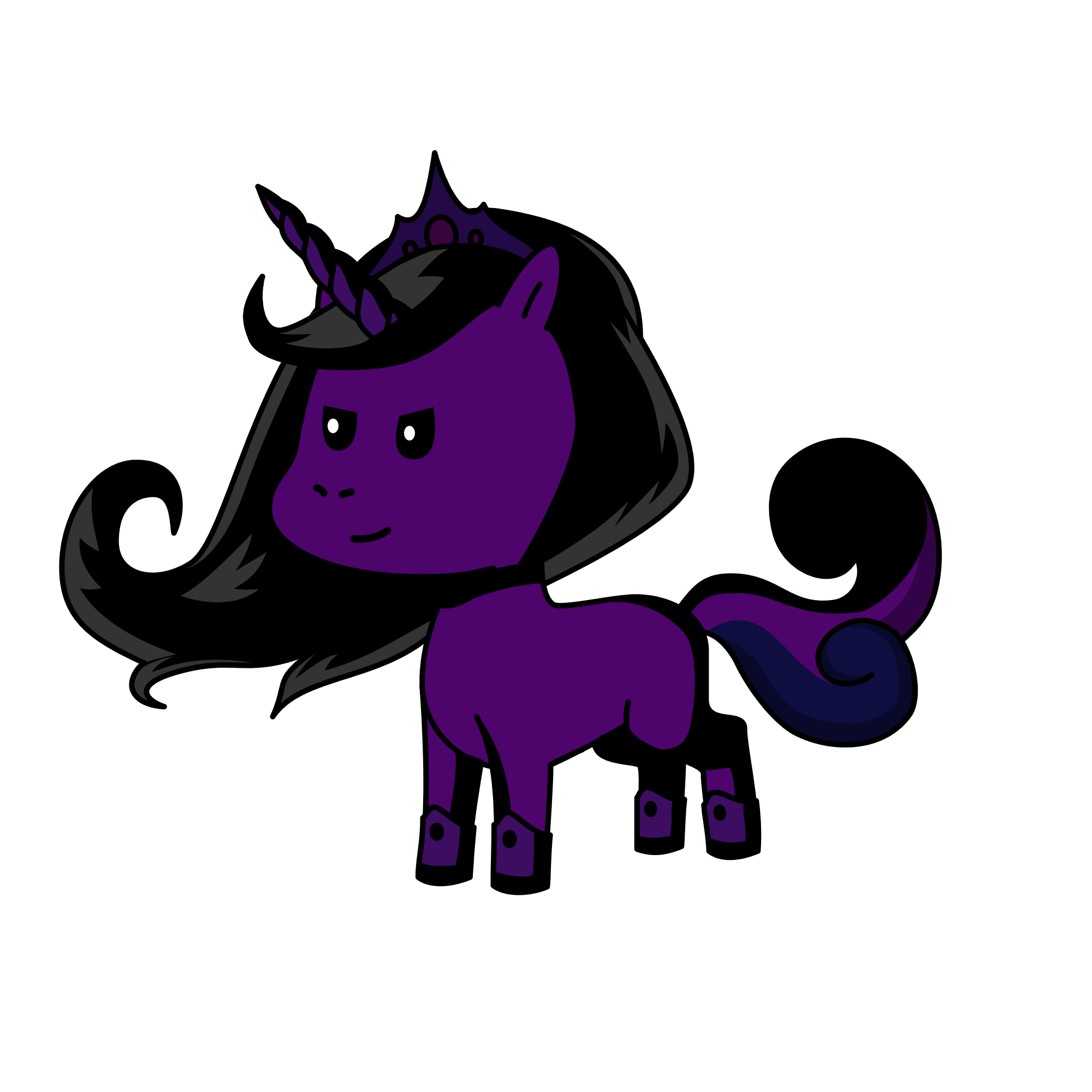 .Go away., the unicorn