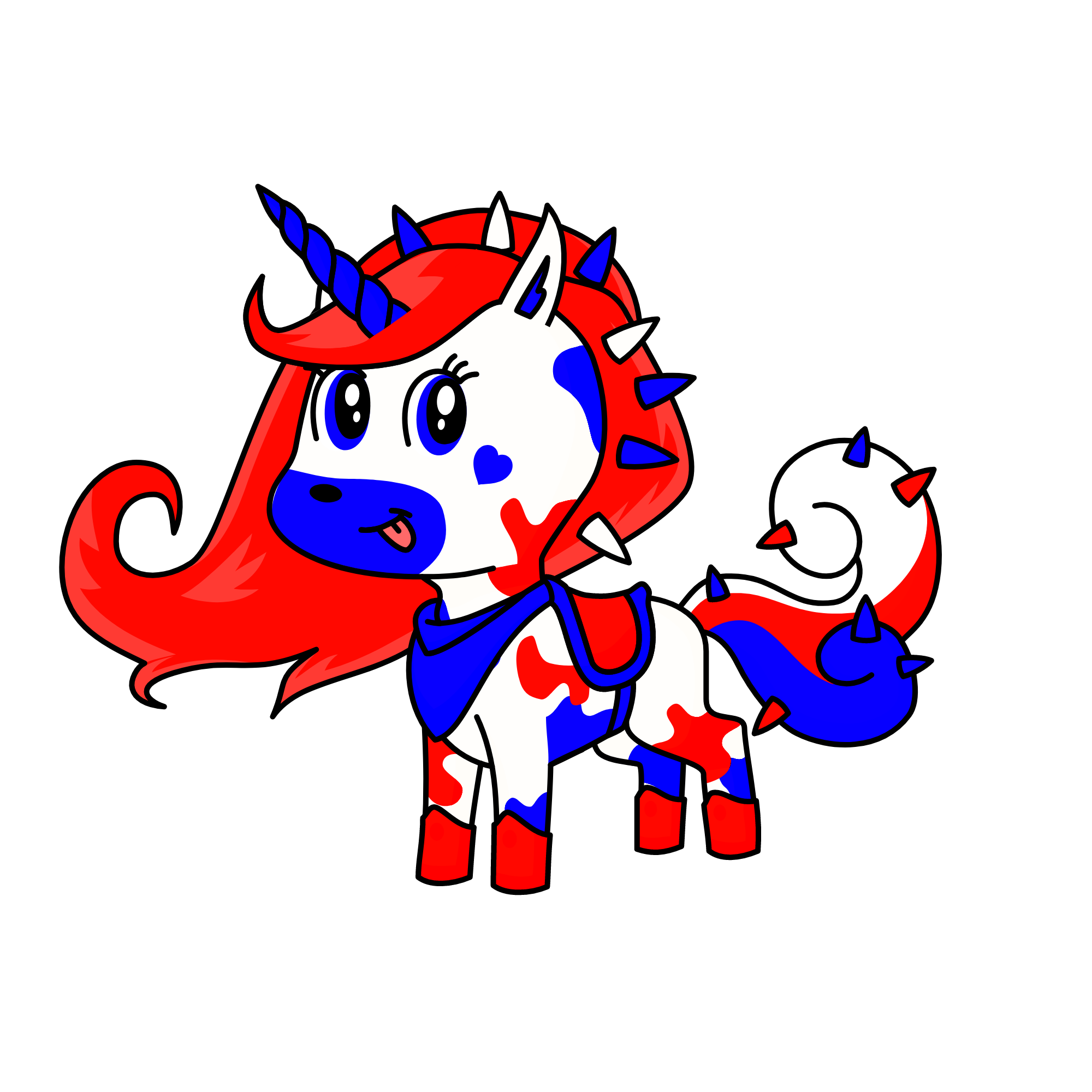 Americana, the unicorn