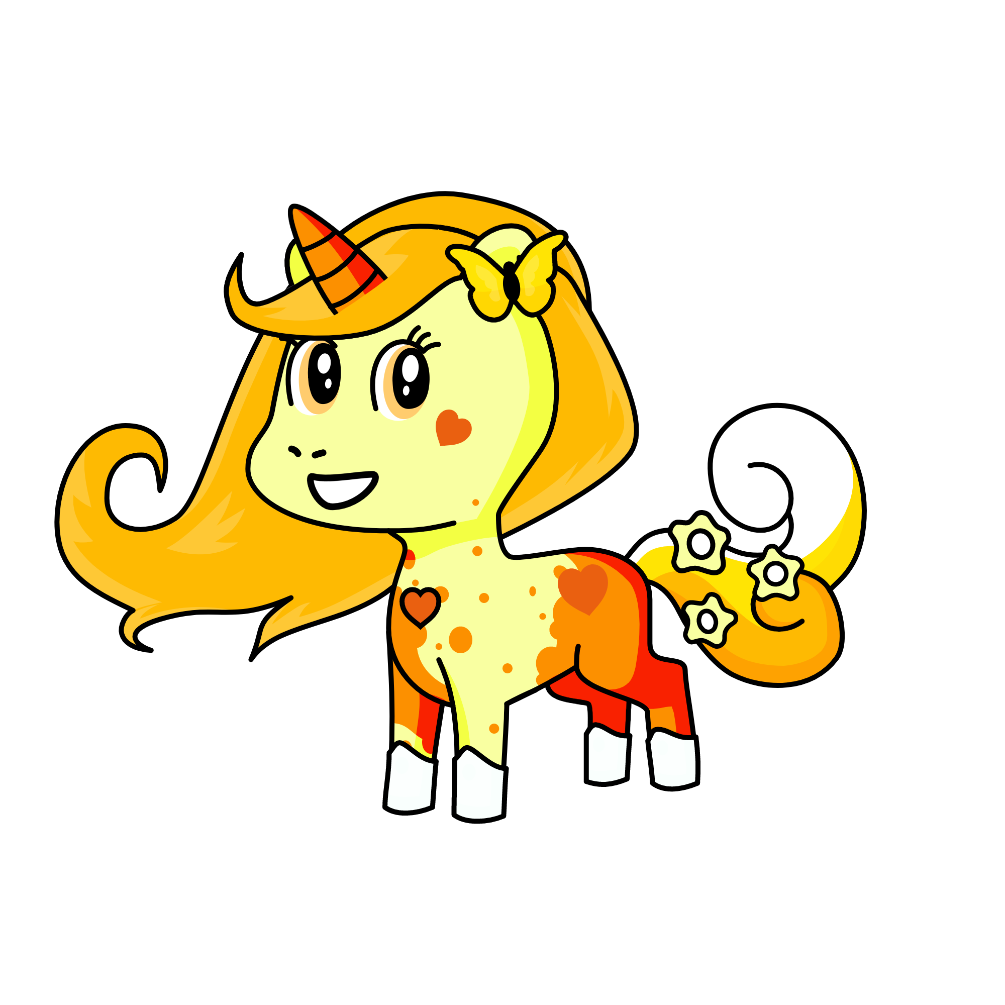 buttercup, the unicorn