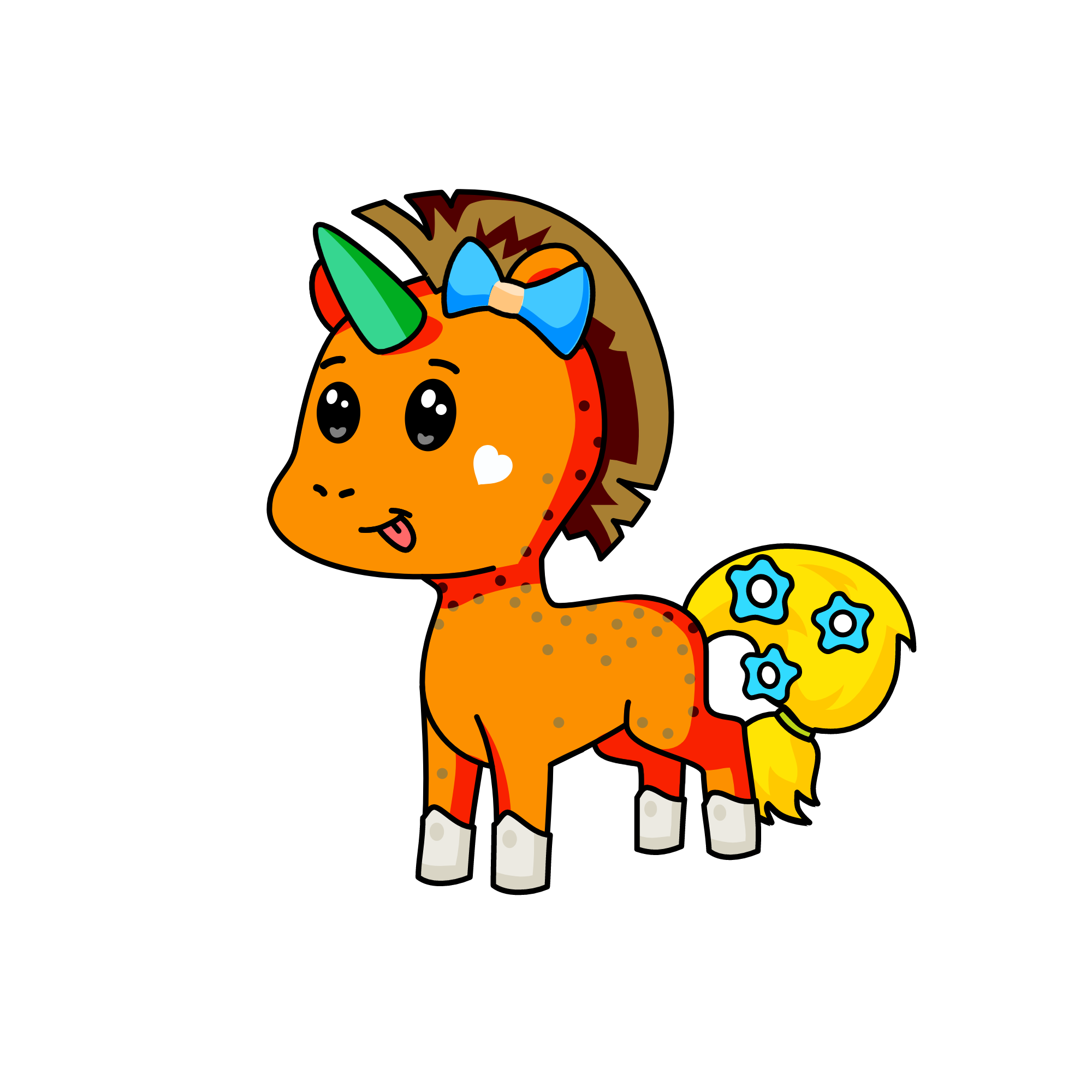 pooop, the unicorn