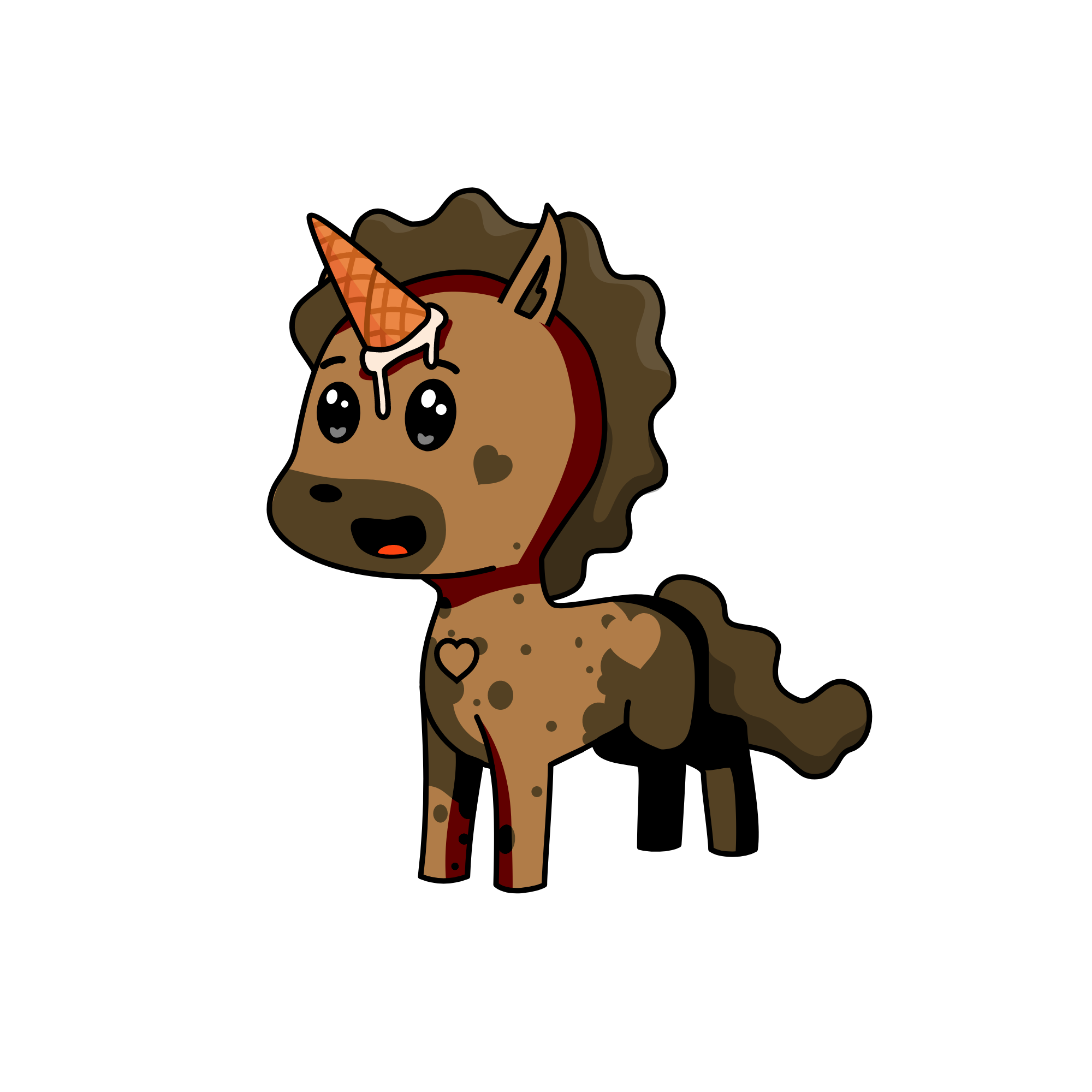 Chocolit!!!, the unicorn