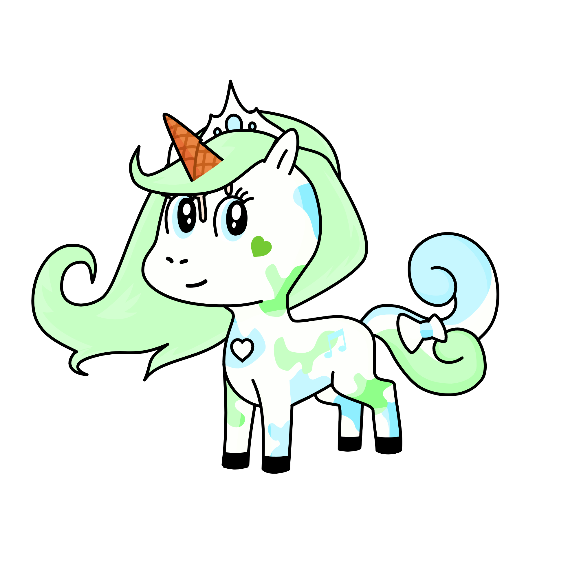 Menti, the unicorn