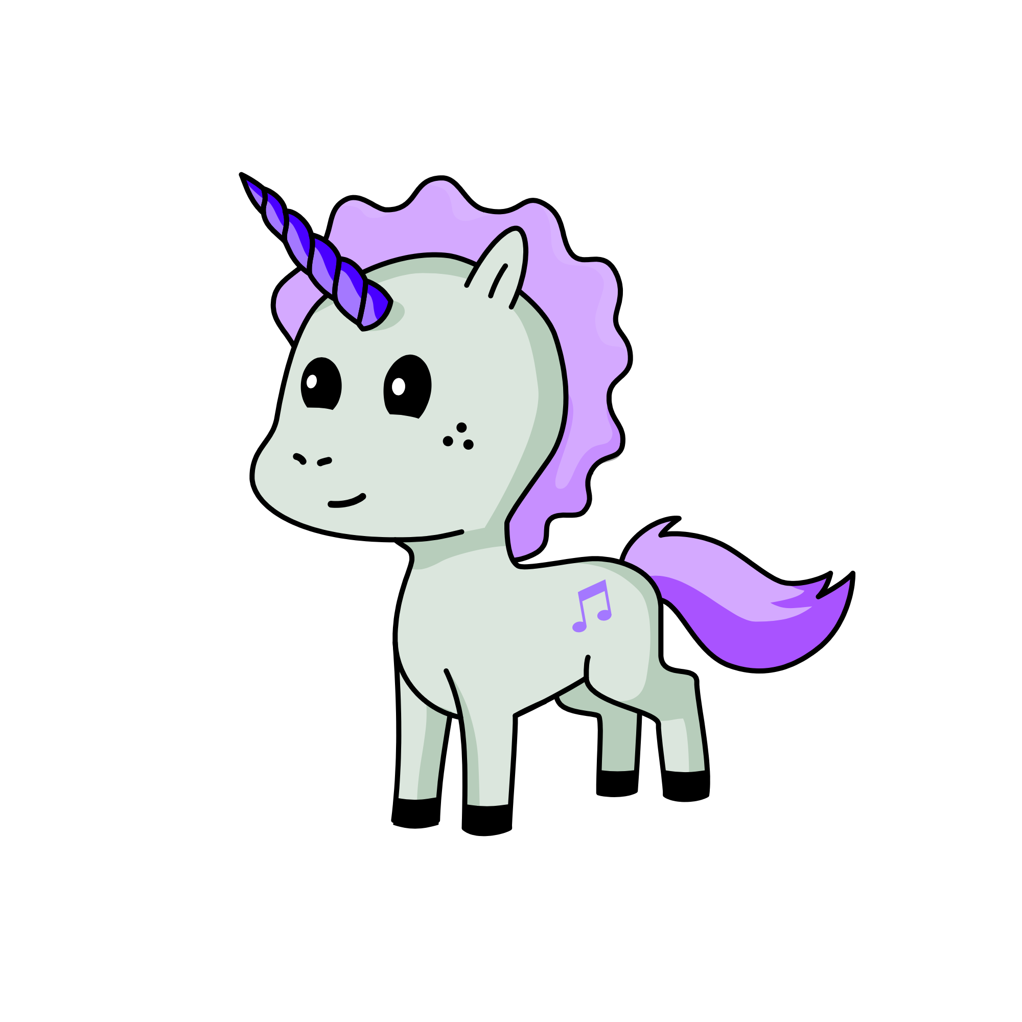 Pop, the unicorn