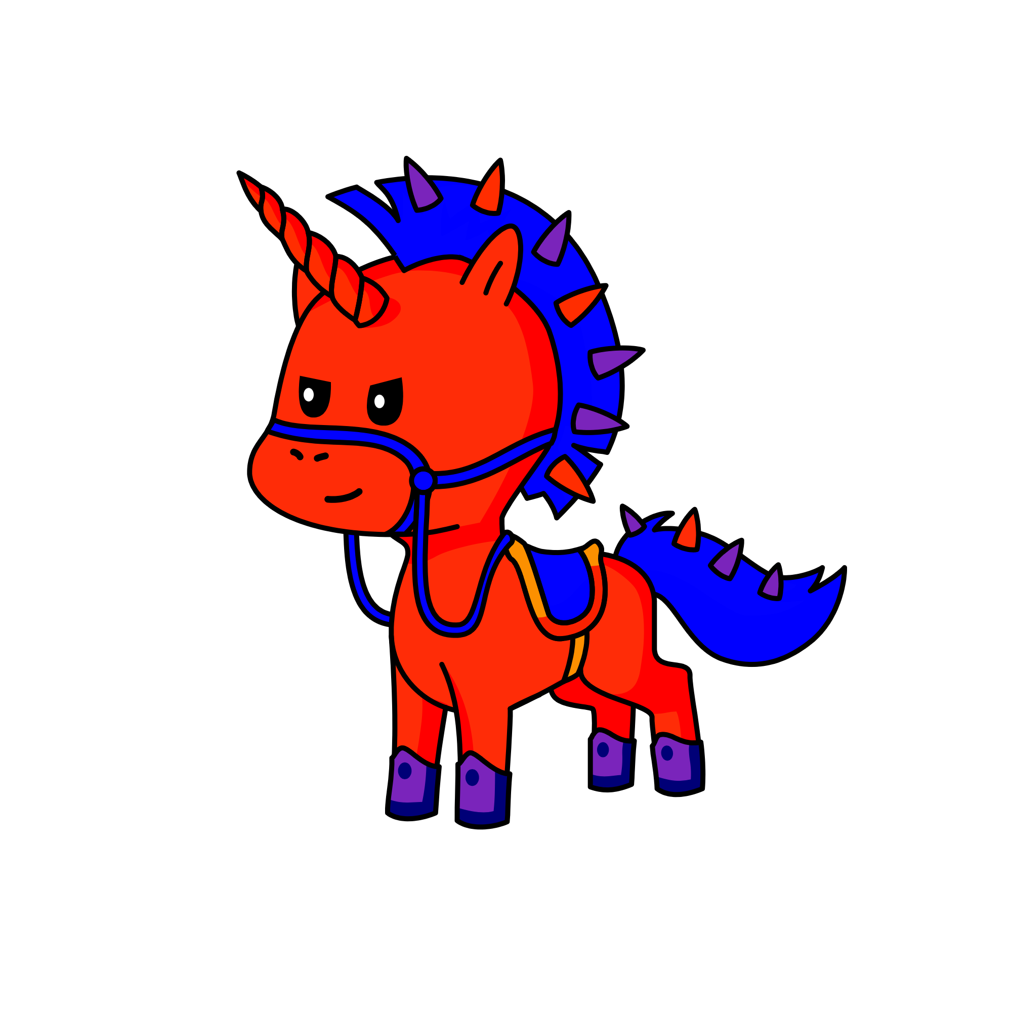 Go away, the unicorn