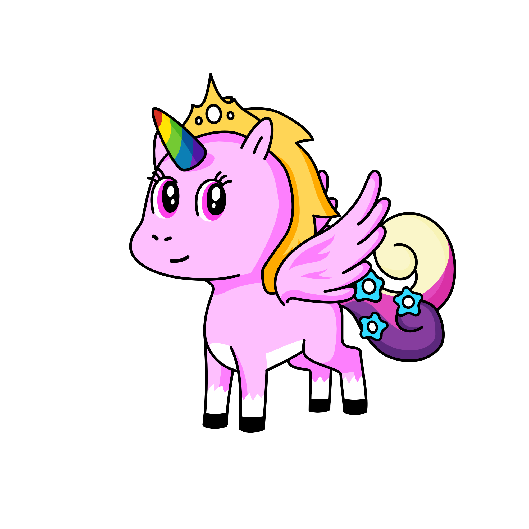 ?!@#$%^&*()><MGFXGUH>?"":{O{}{_+*, the unicorn