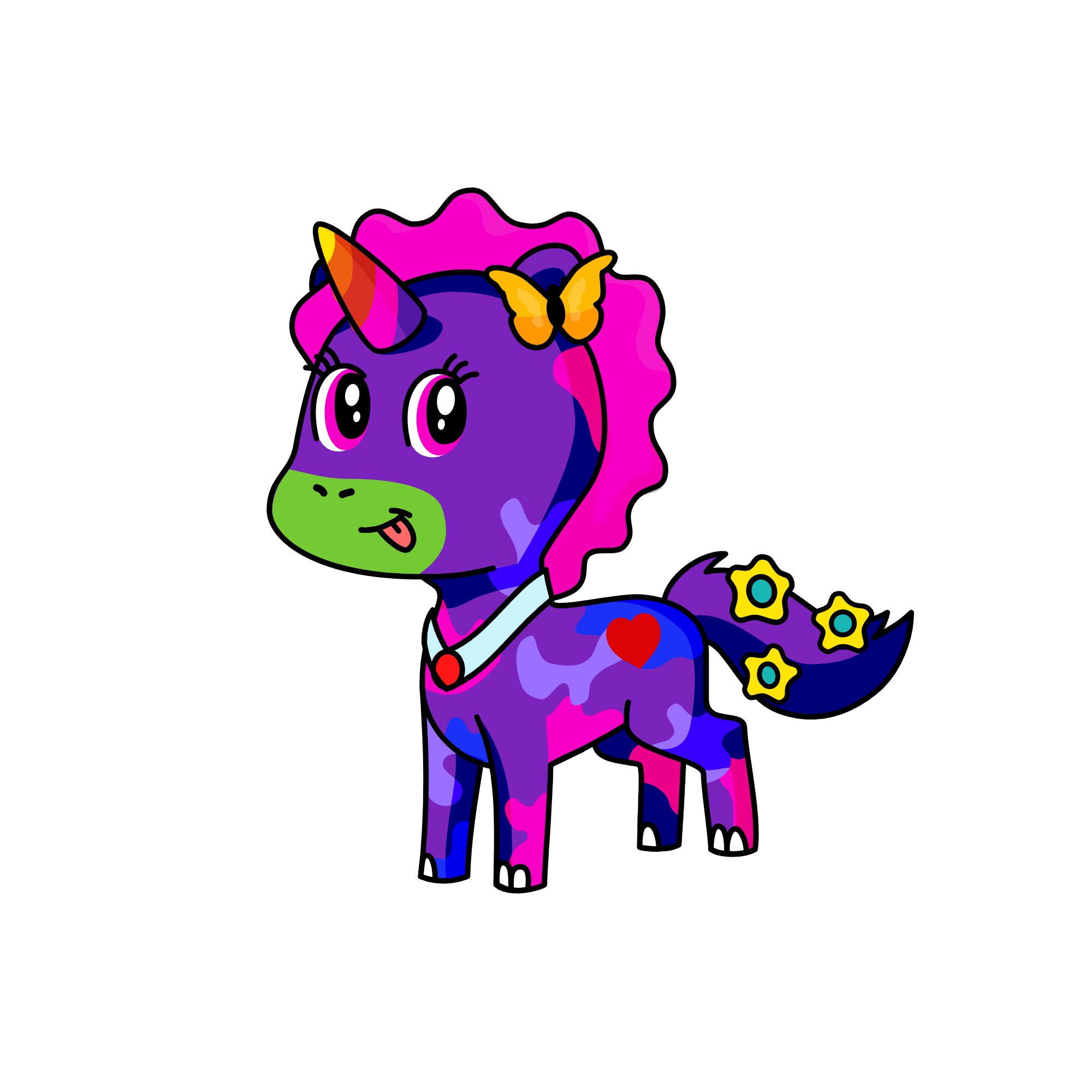 Morchi, the unicorn