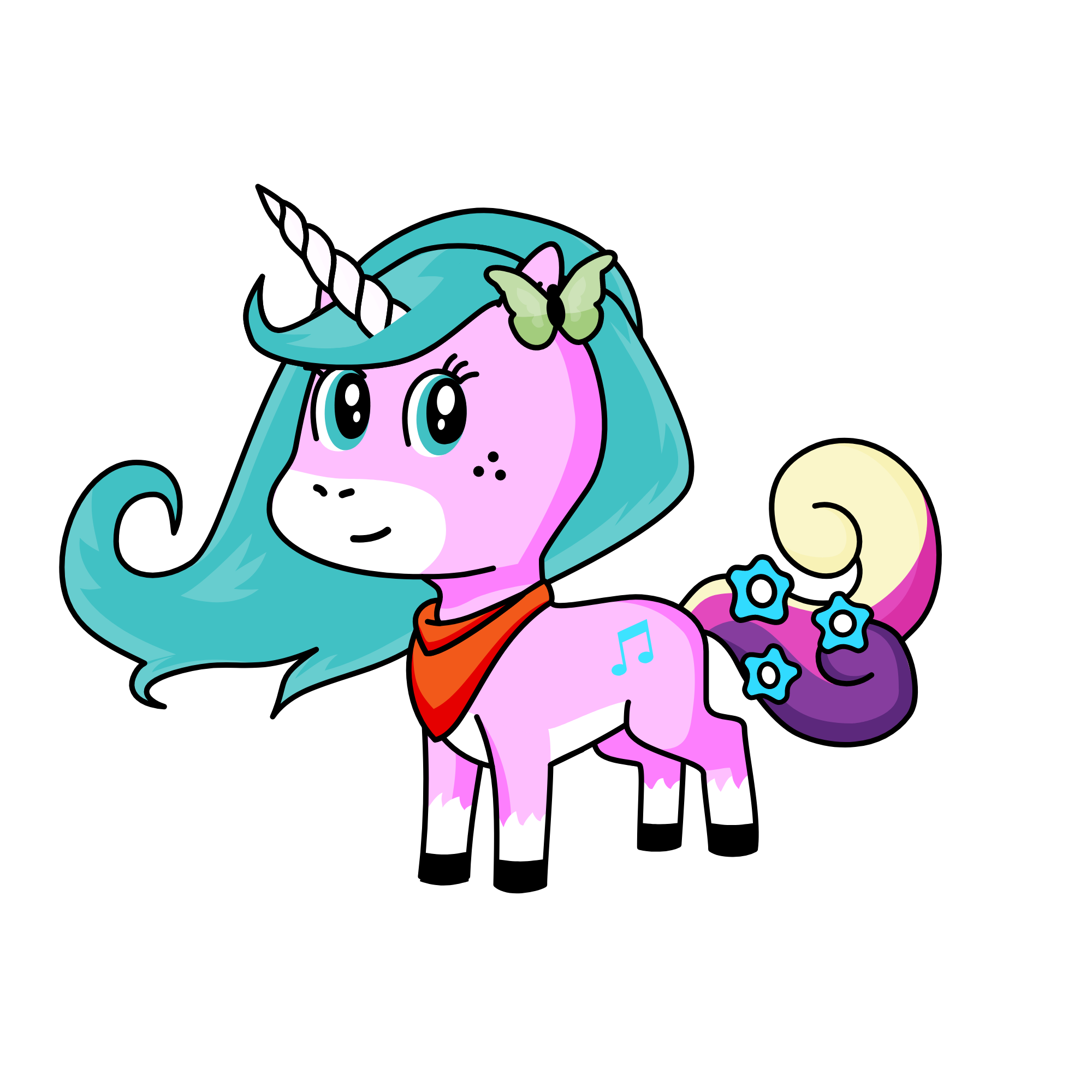 cutey, the unicorn