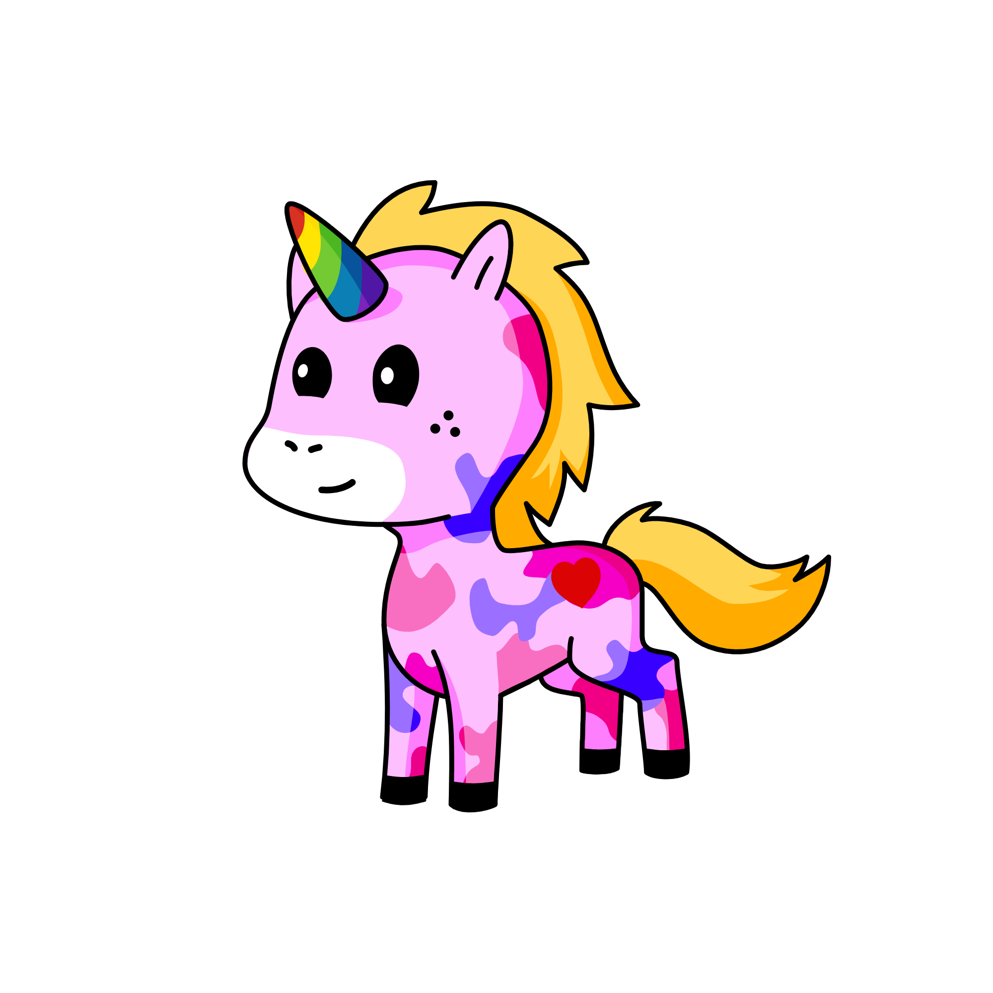 shiny, the unicorn