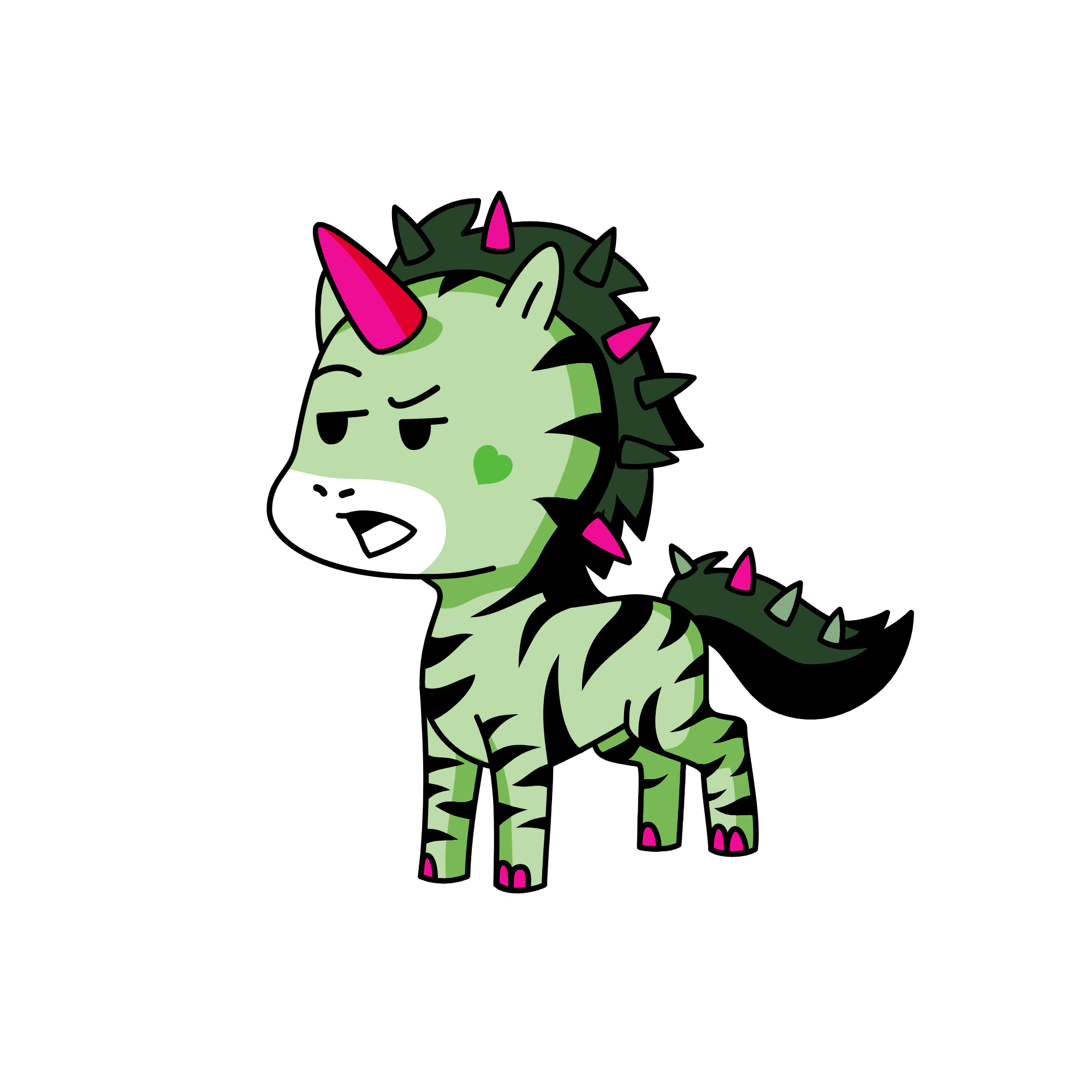MESSTY, the unicorn