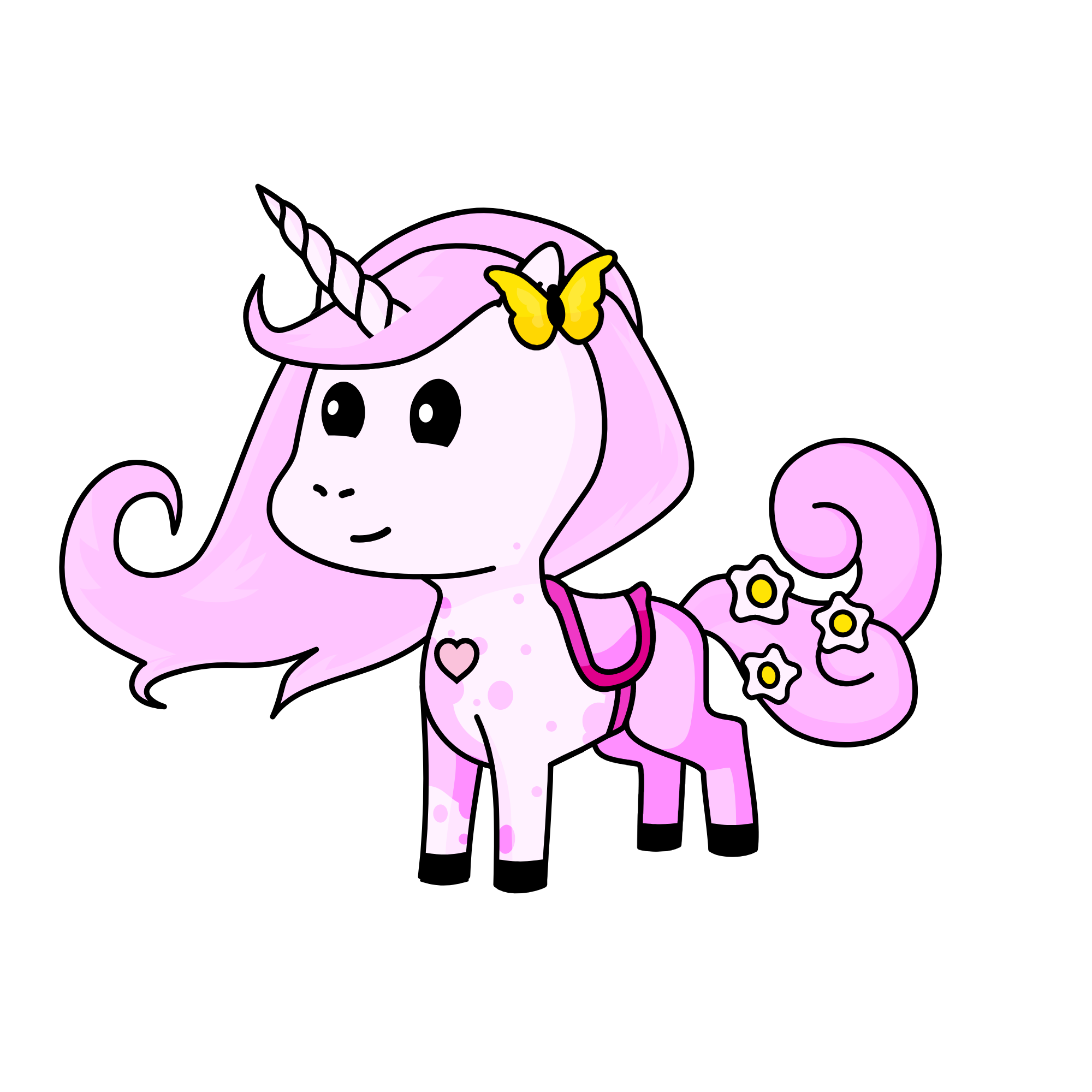 pinky, the unicorn
