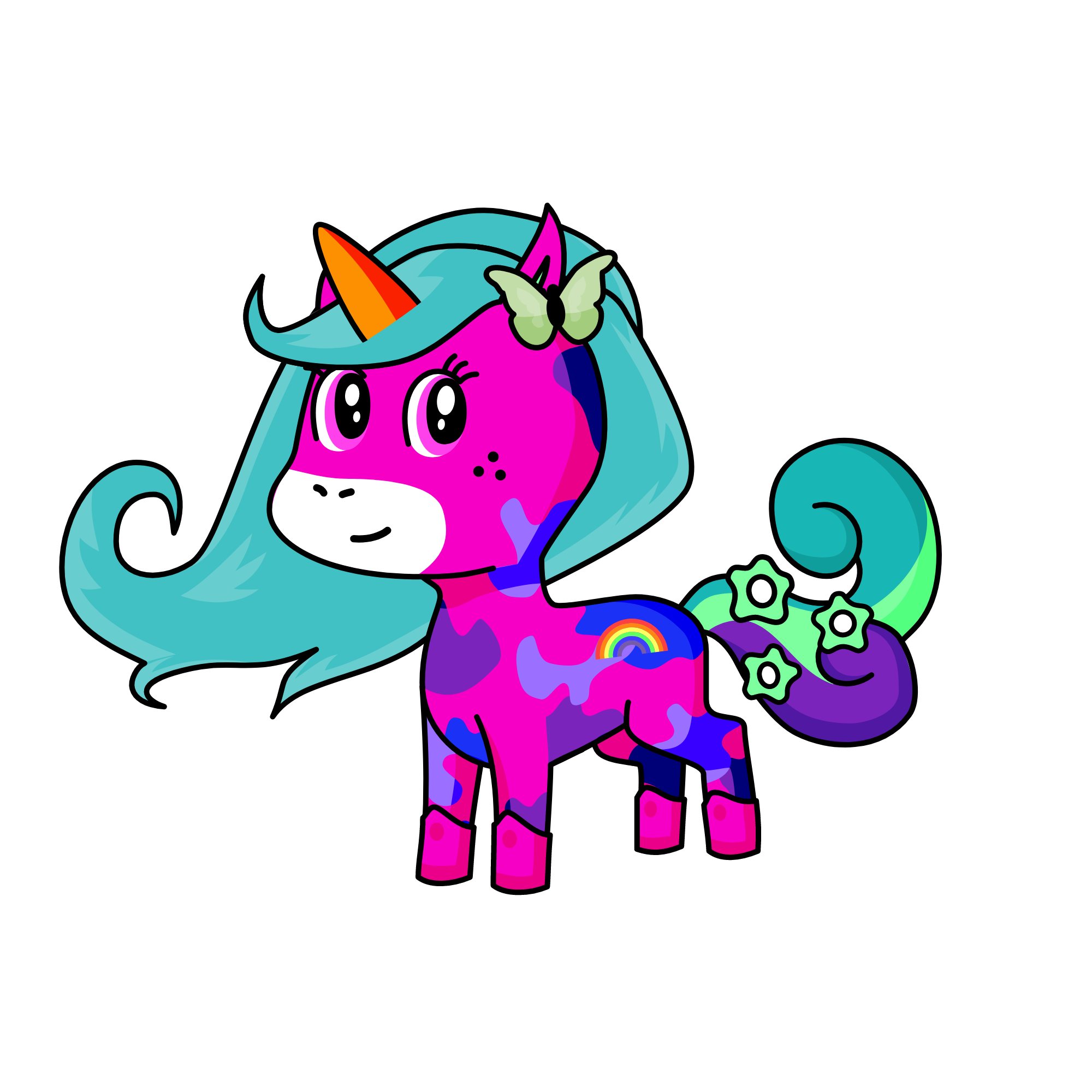cut, the unicorn