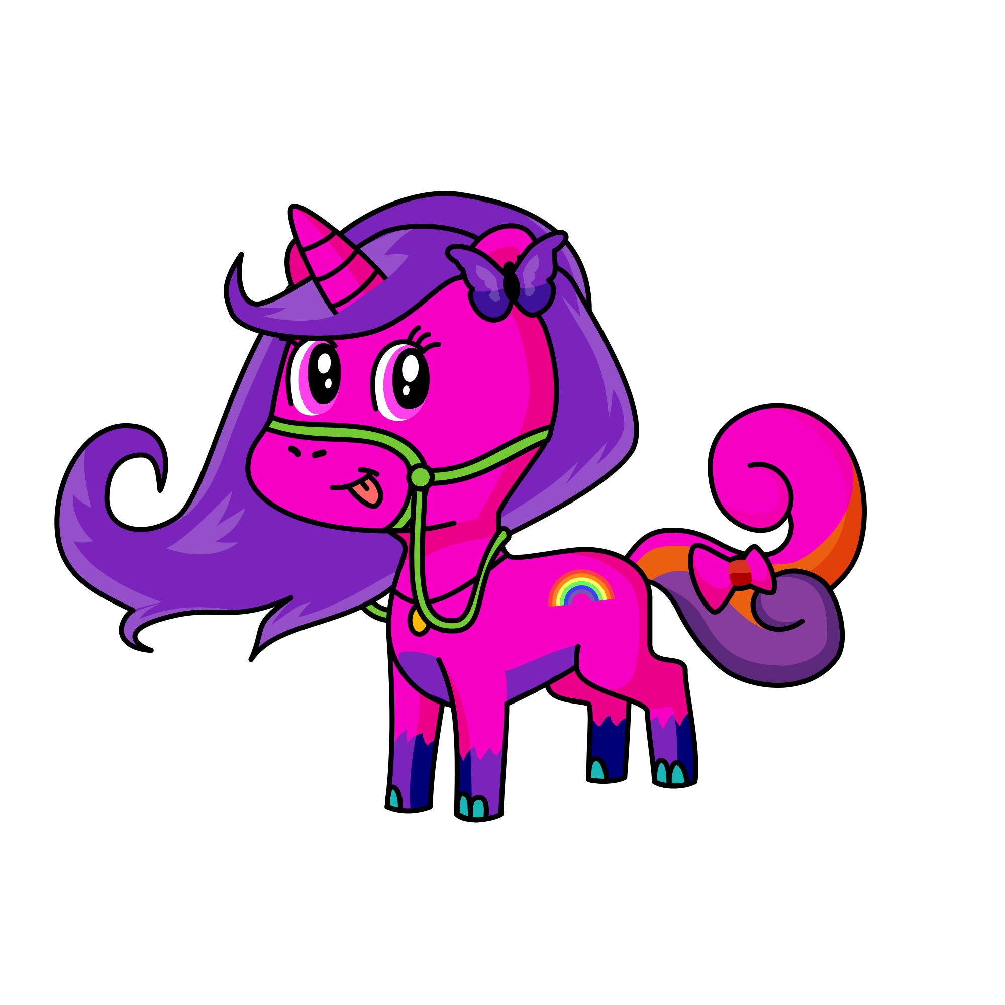 Pizza , the unicorn