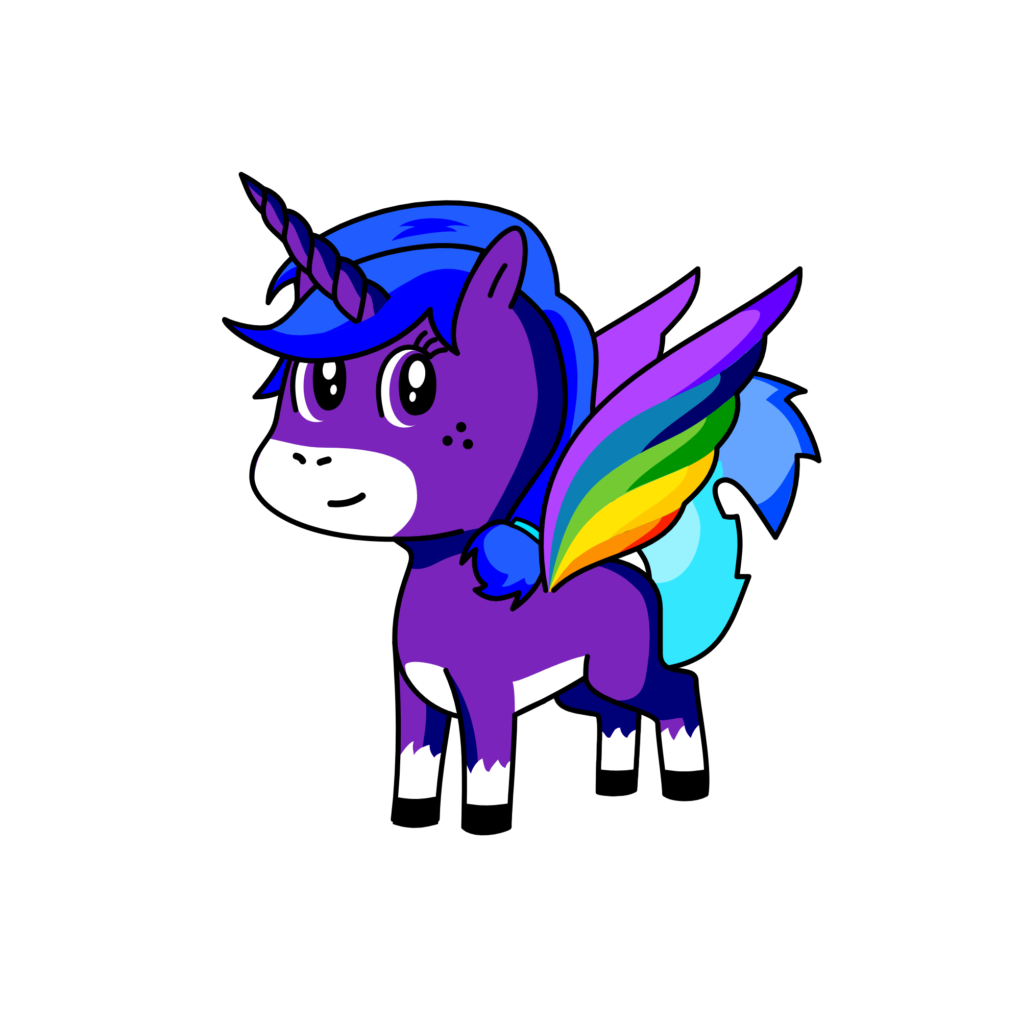 shadow sakamaki, the unicorn