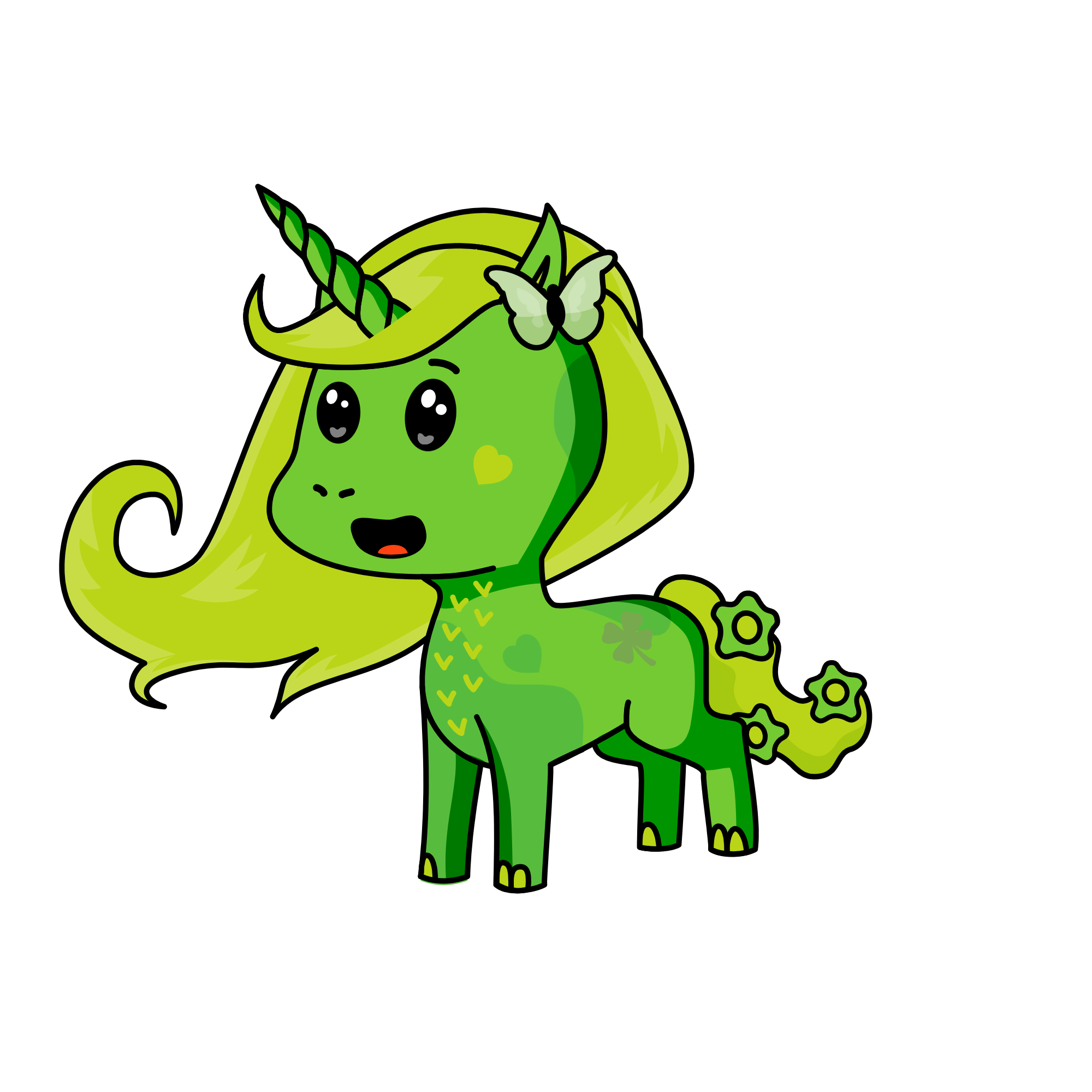 Sally, the unicorn