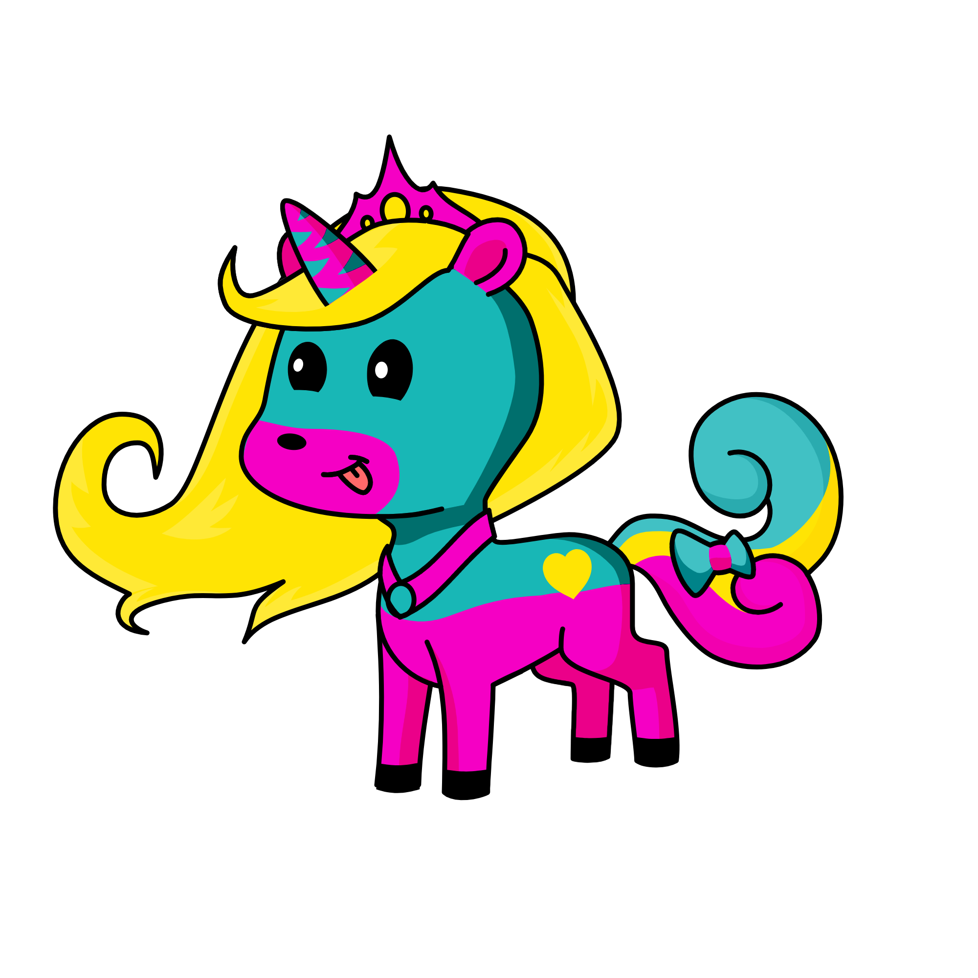 Kaleigh, the unicorn