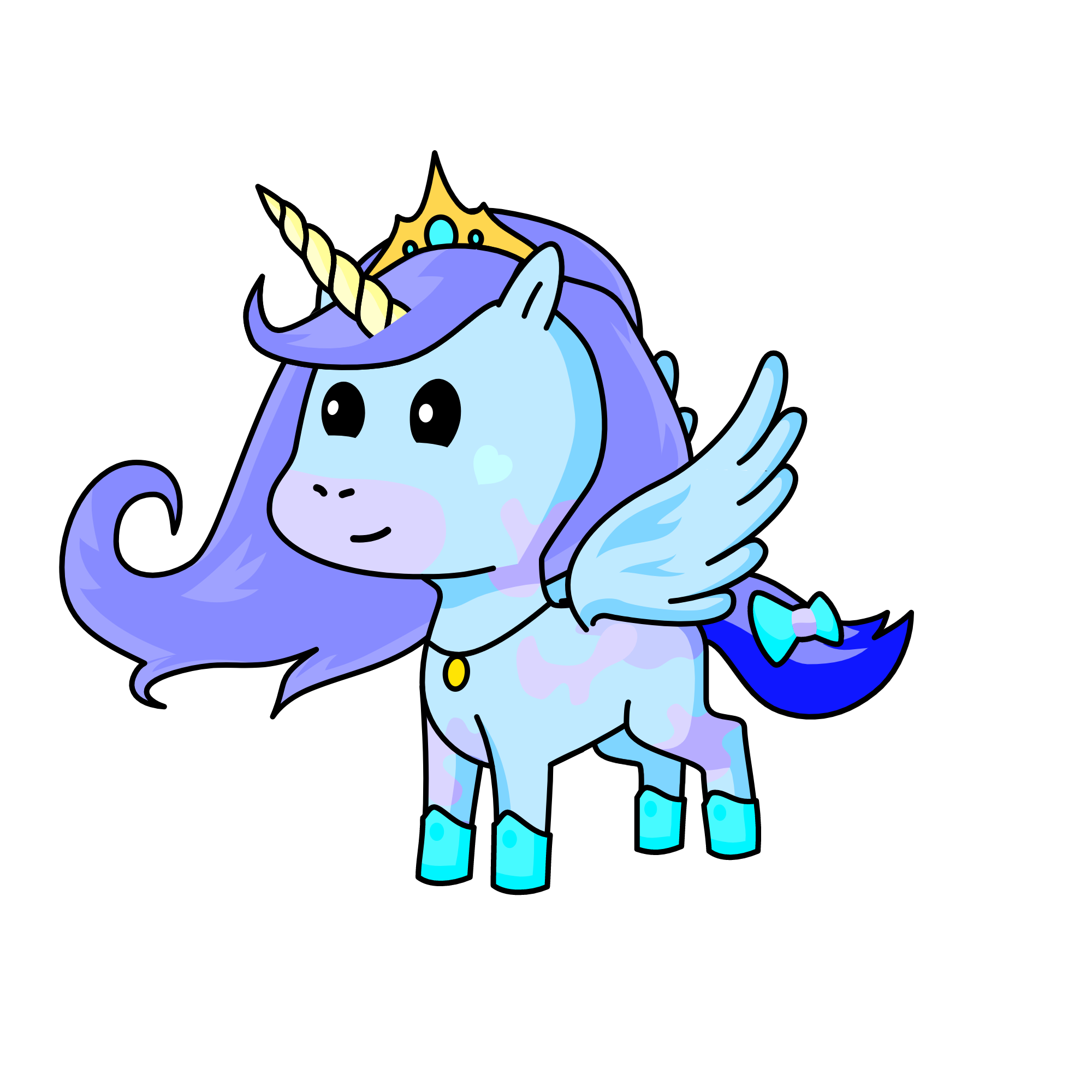 Princess Skyla, the unicorn