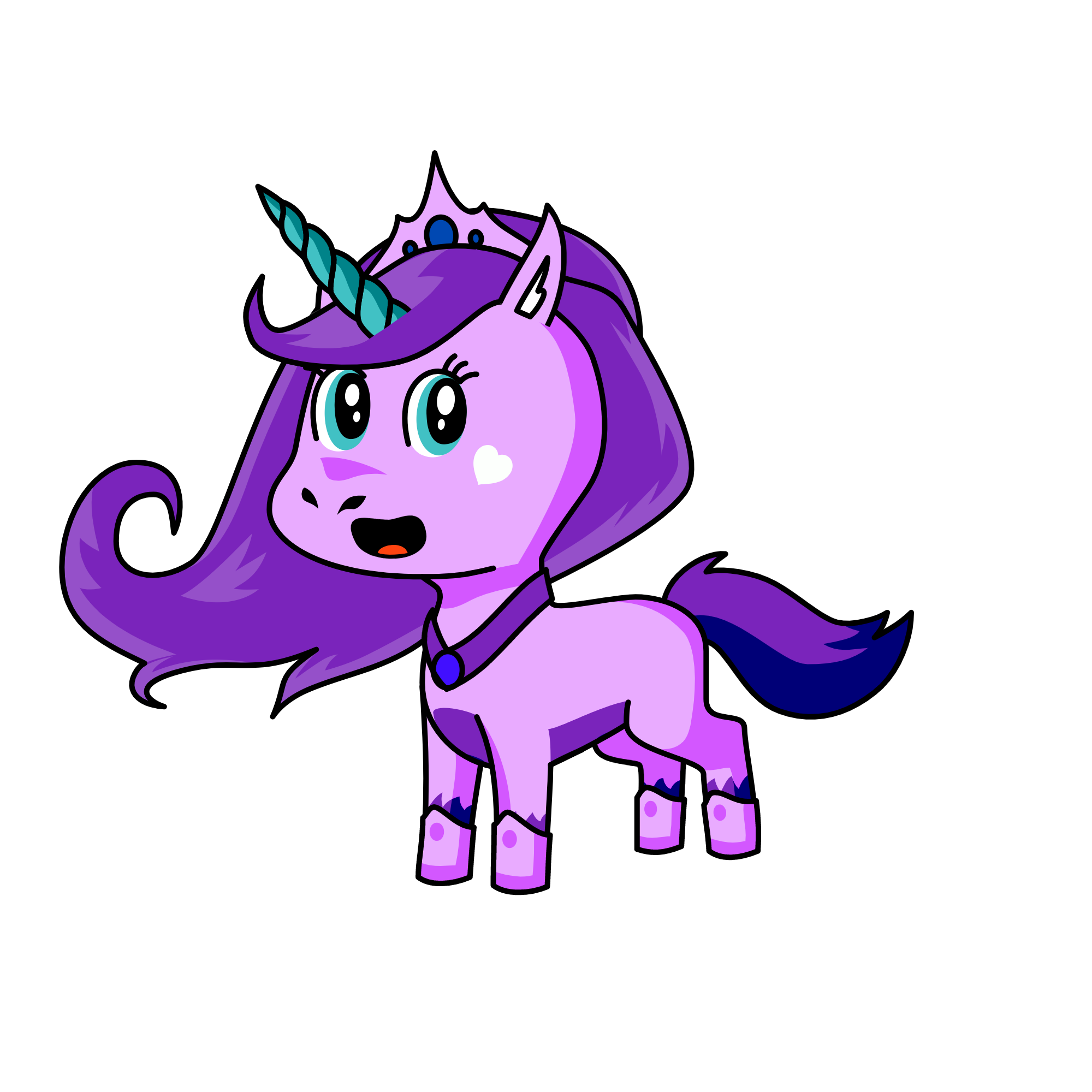 Luna, the unicorn