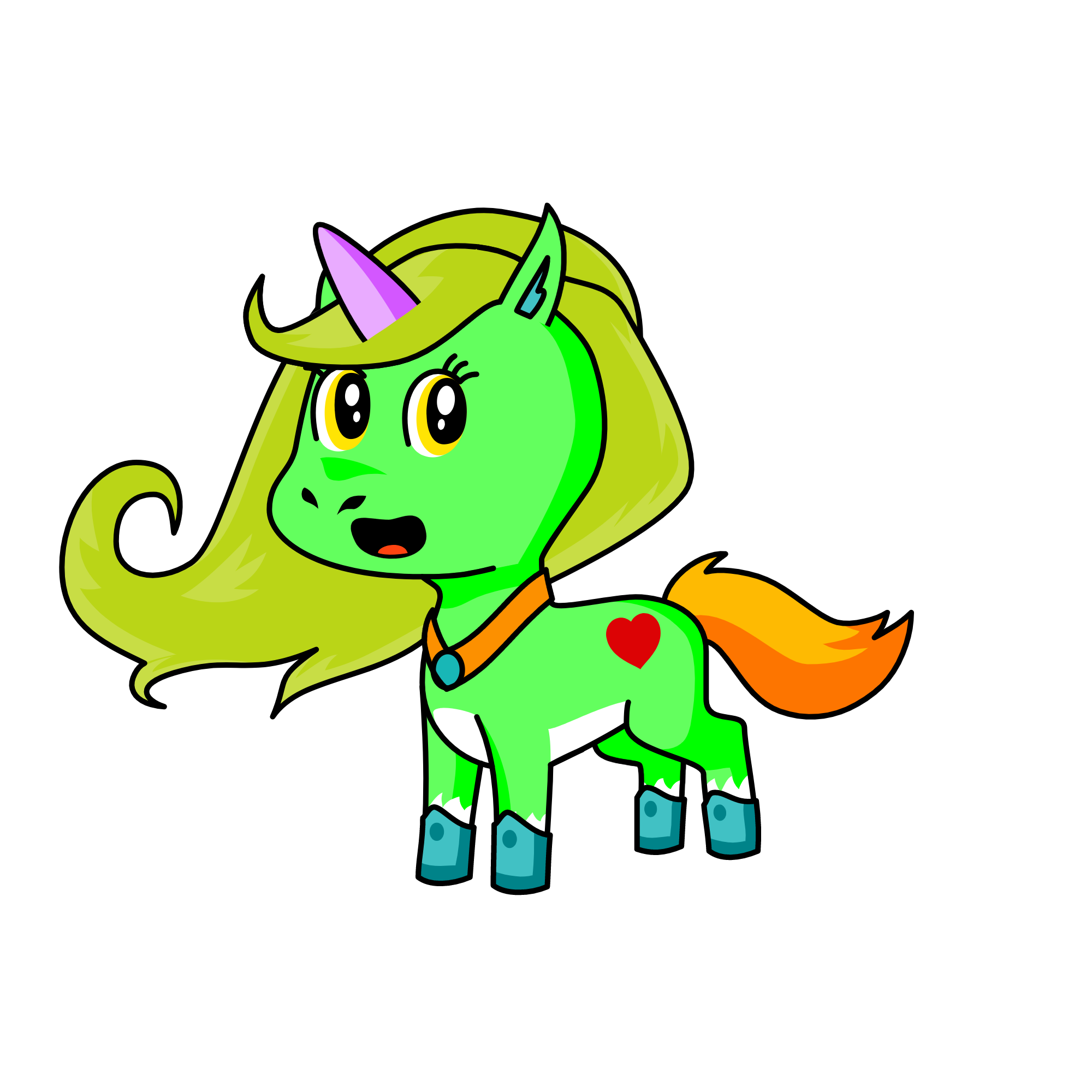 Nature, the unicorn